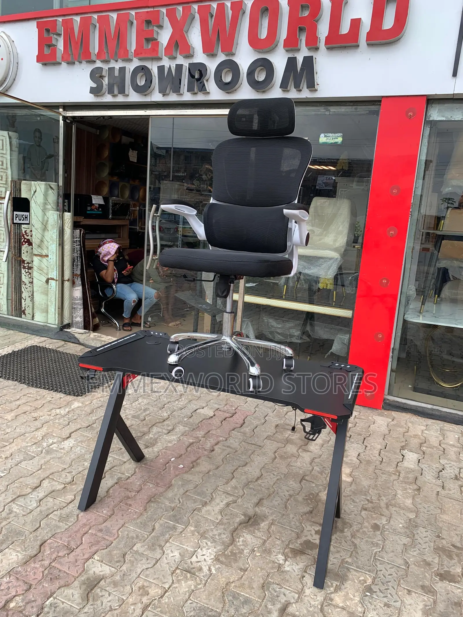1.2meters Electric Desk and Chair