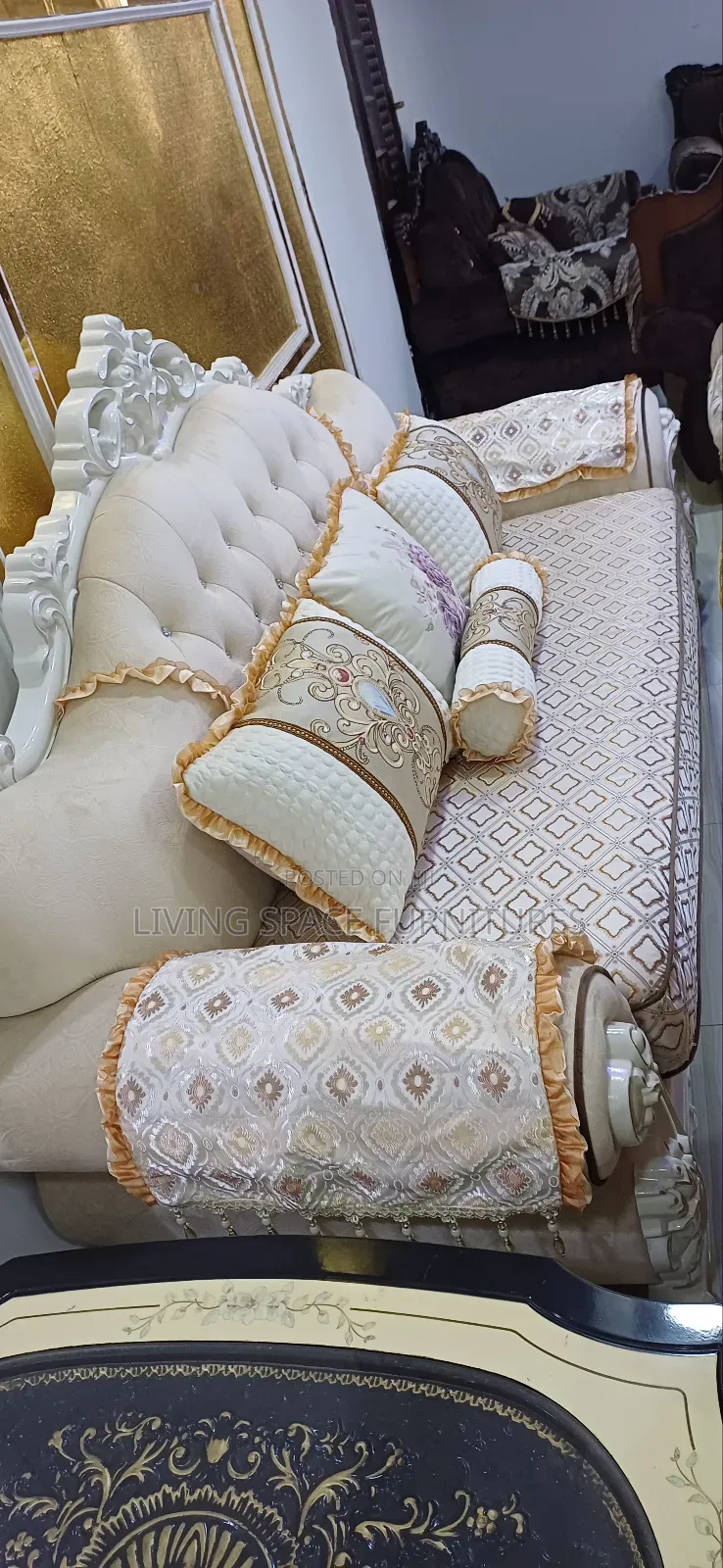 Imported Royal Sofa Fabric Chairs By 7seaters