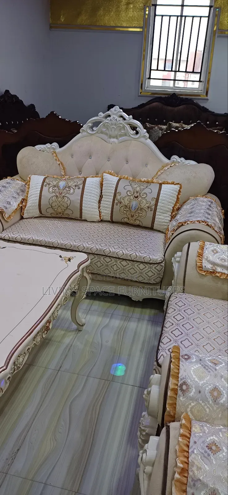Imported Royal Sofa Fabric Chairs By 7seaters