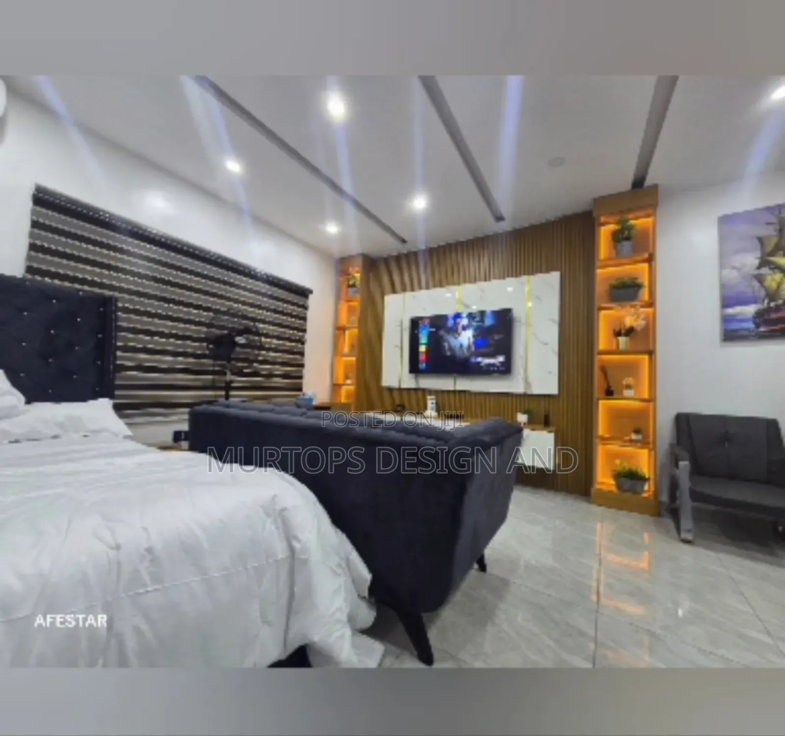 Day and Monthly Studio Apartment in Paradise Estate (24 Hours Light )