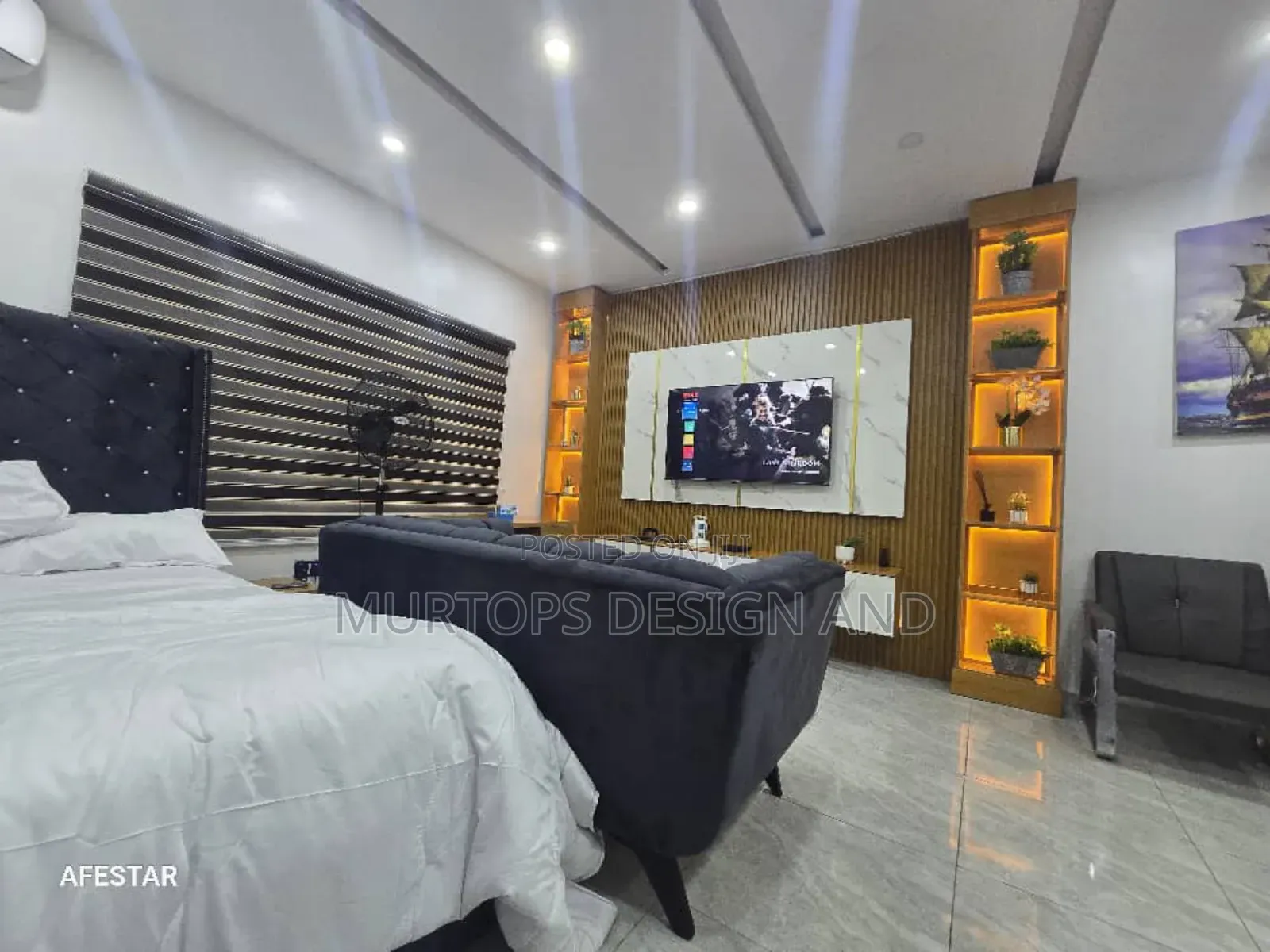 Day and Monthly Studio Apartment in Paradise Estate (24 Hours Light )