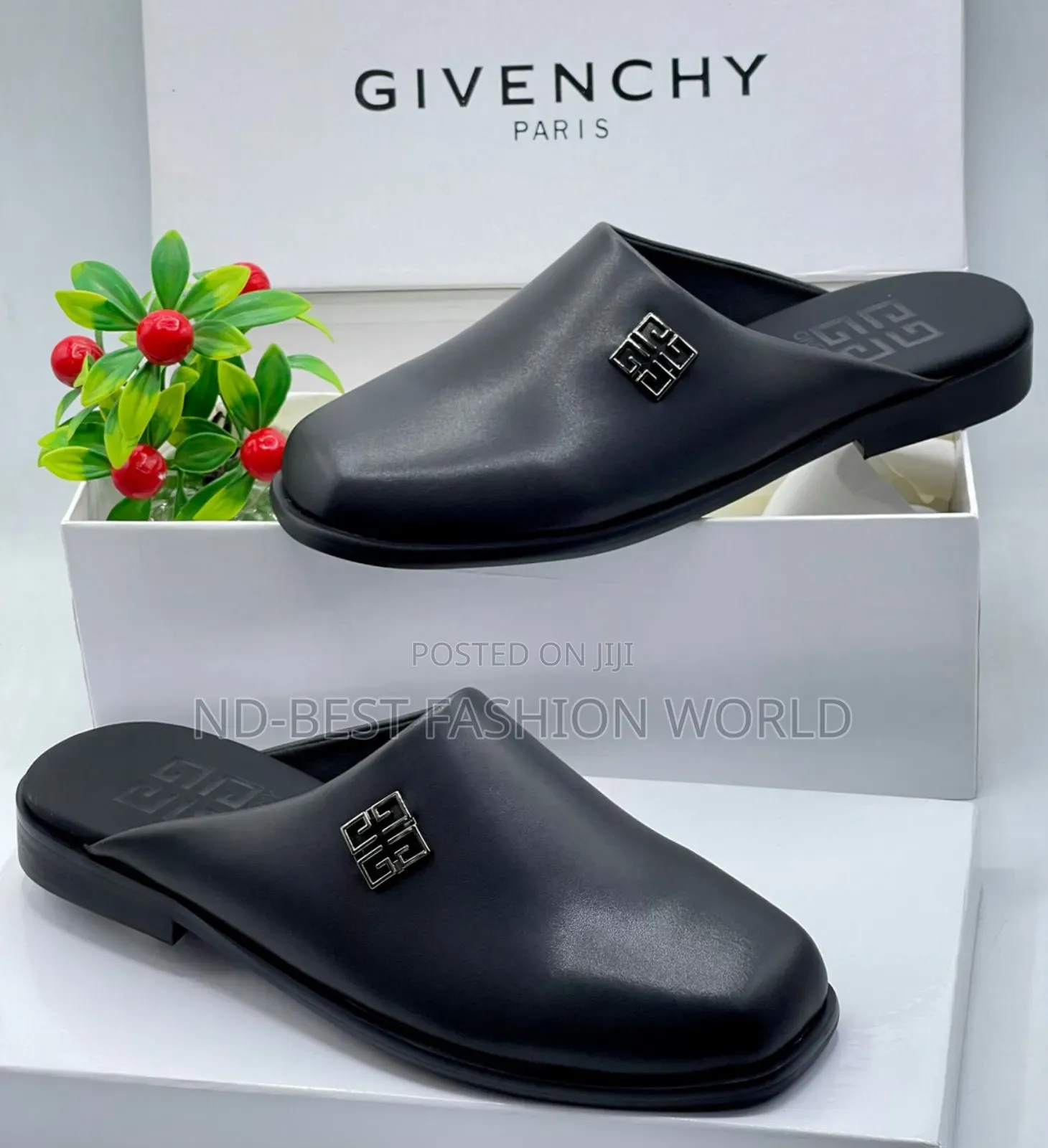 Givenchy Leather Black Shoes