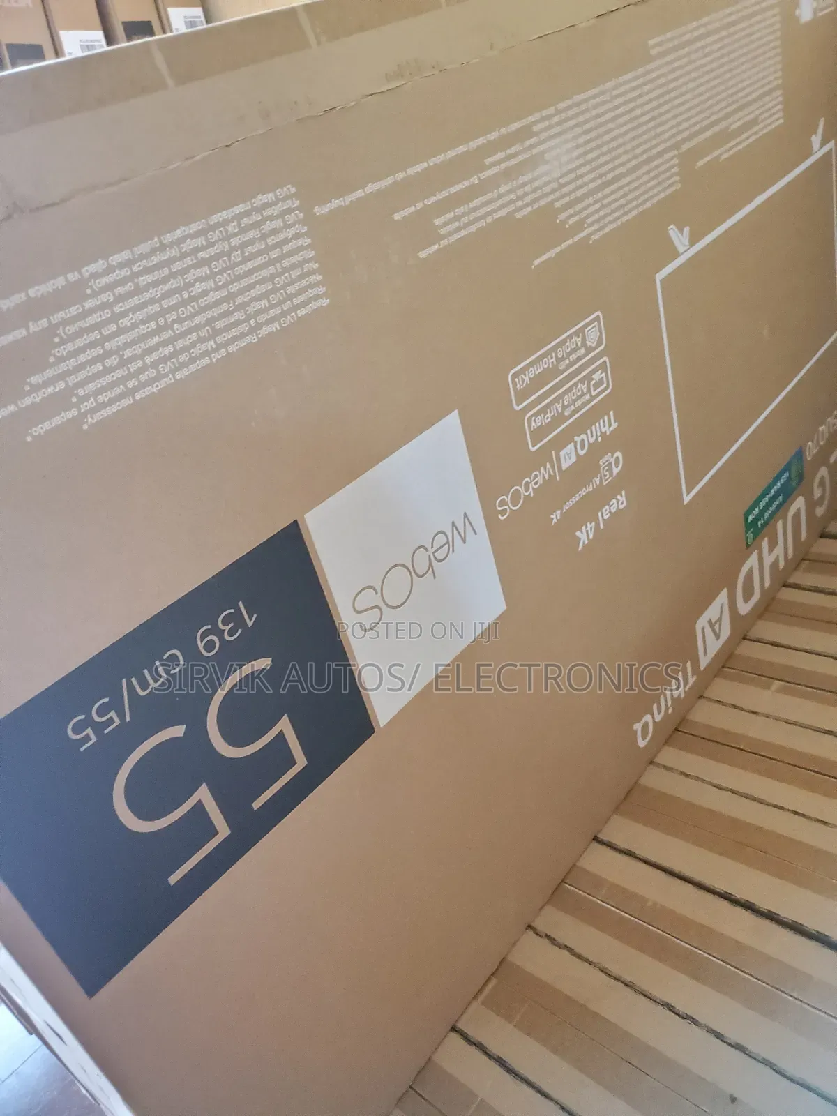 Lg 55 Inches Frameless Smart Television