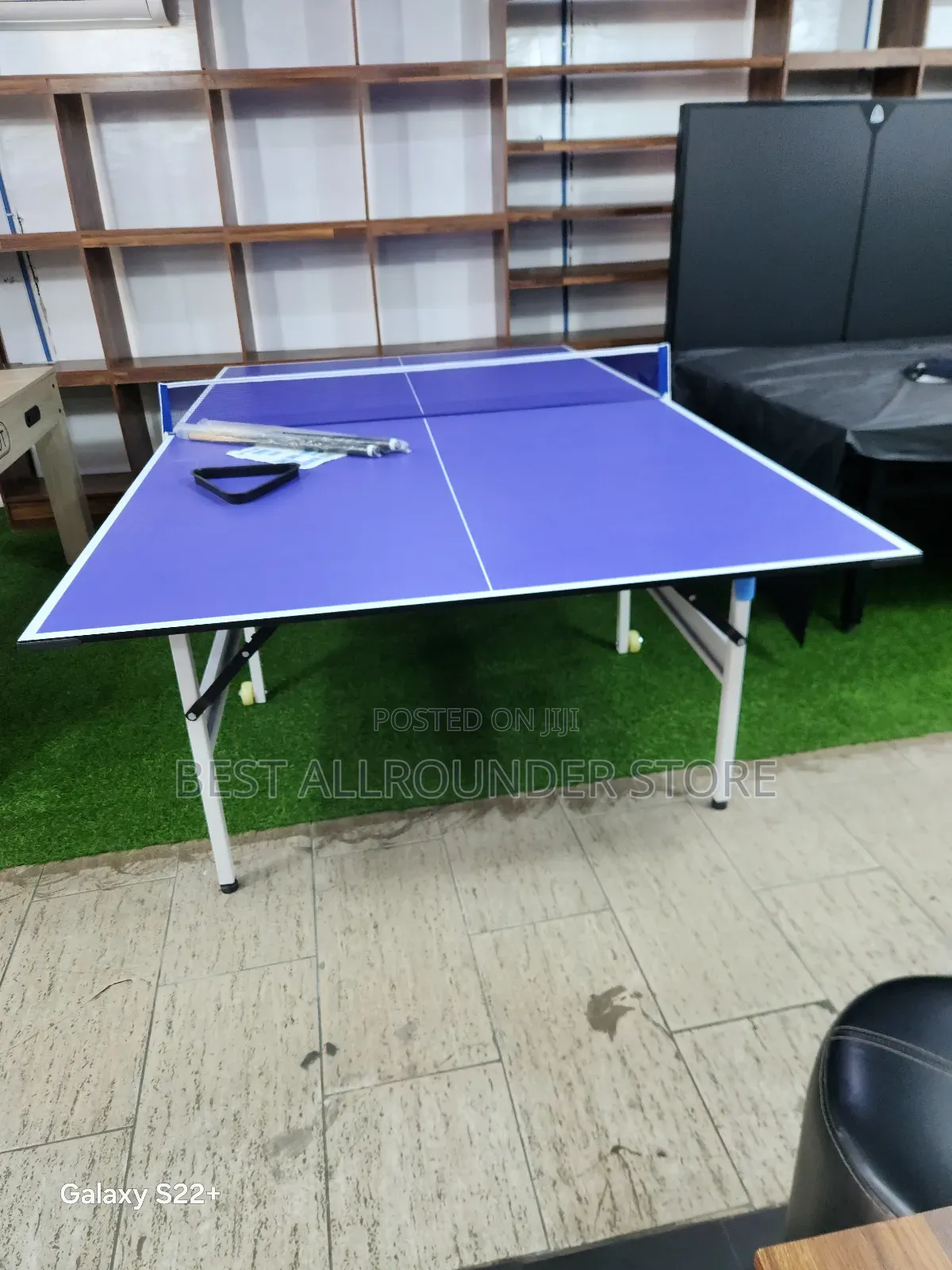Stiga Indoor Table Tennis Board With Complete Accessories