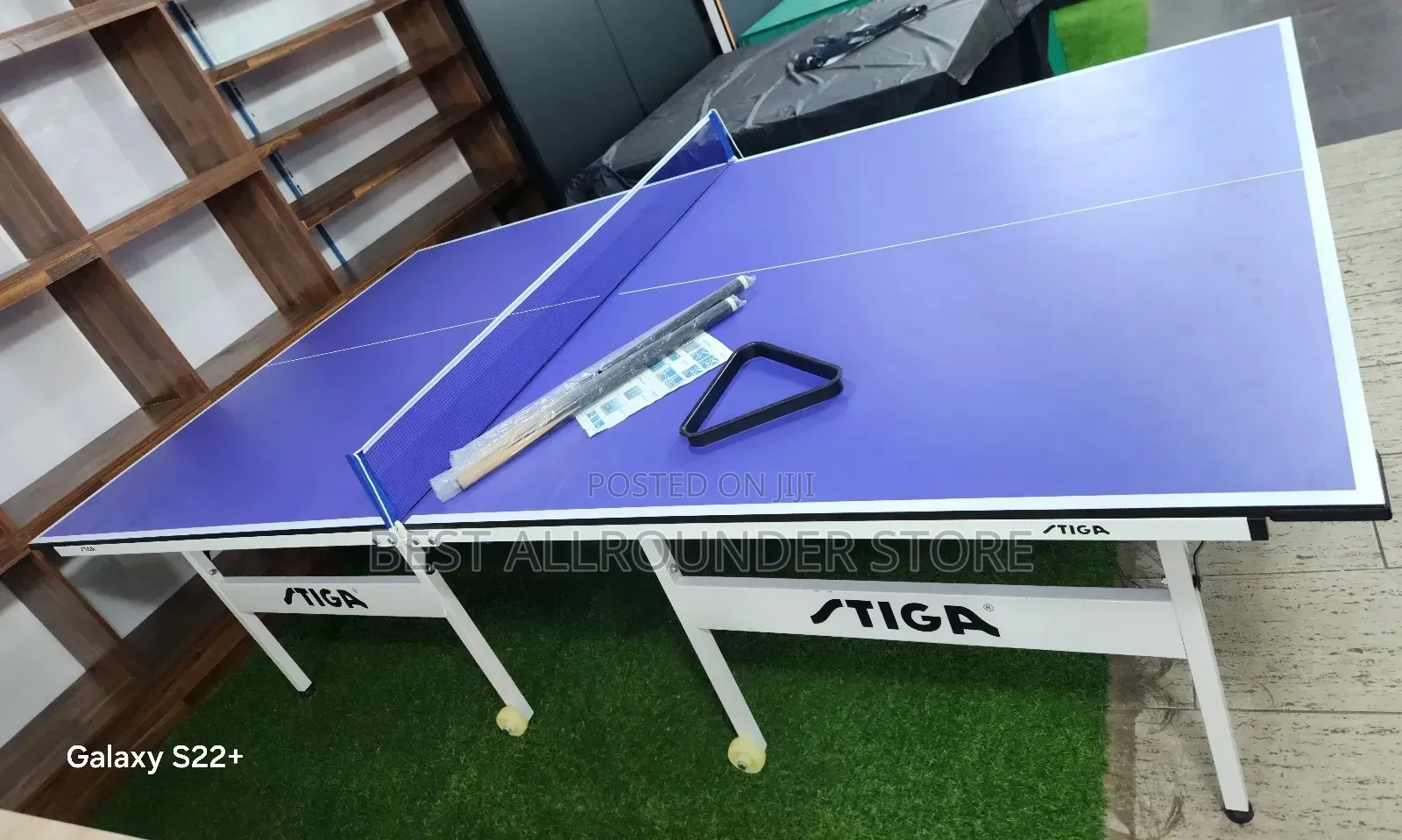 Stiga Indoor Table Tennis Board With Complete Accessories