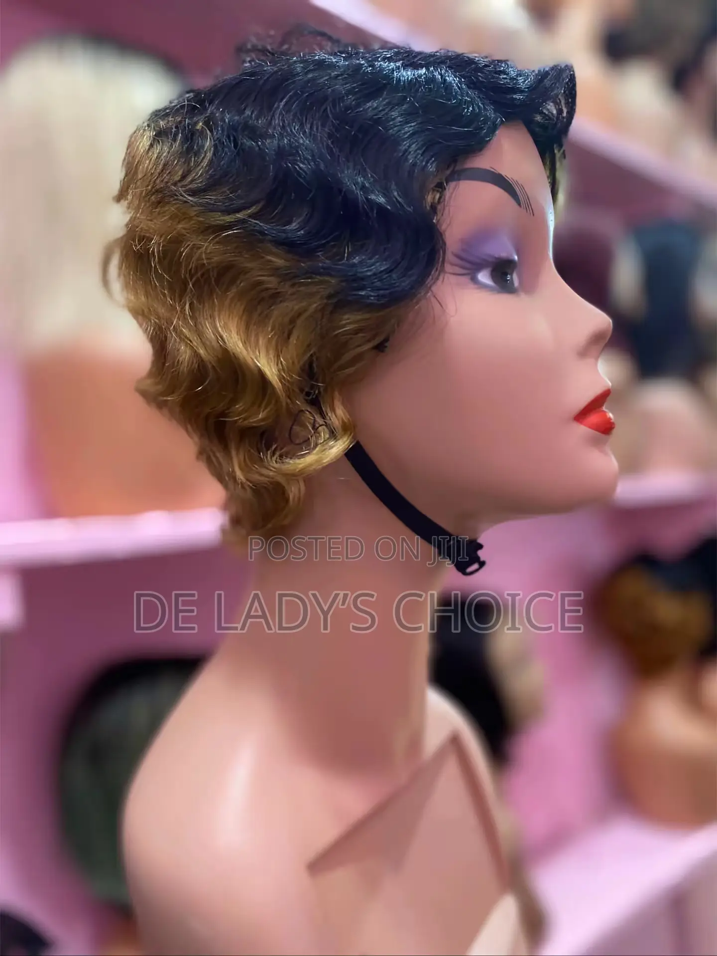 Fingerwave Human Hair Wig