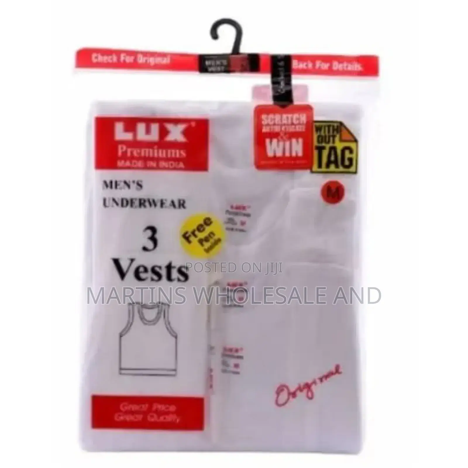 Lux Premiums Boys Underwear Vests.