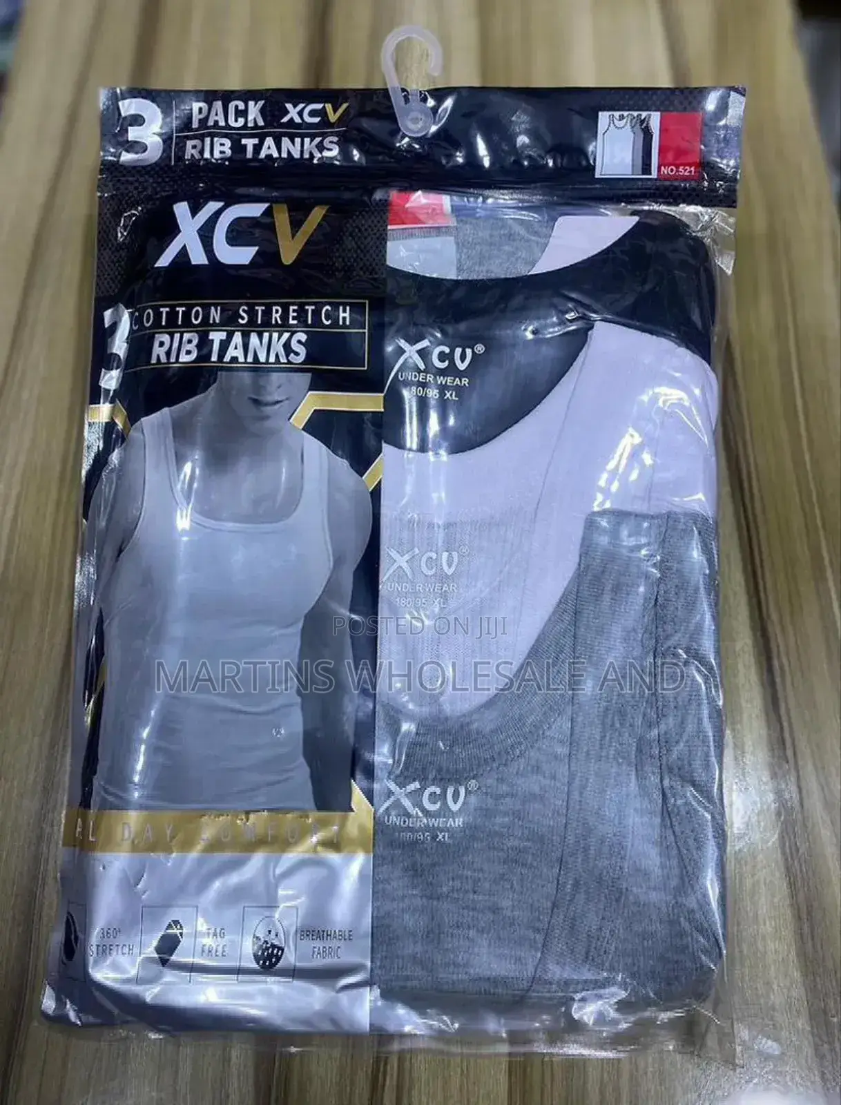 XCV 3 -Pack Rib Tanks- Singlet