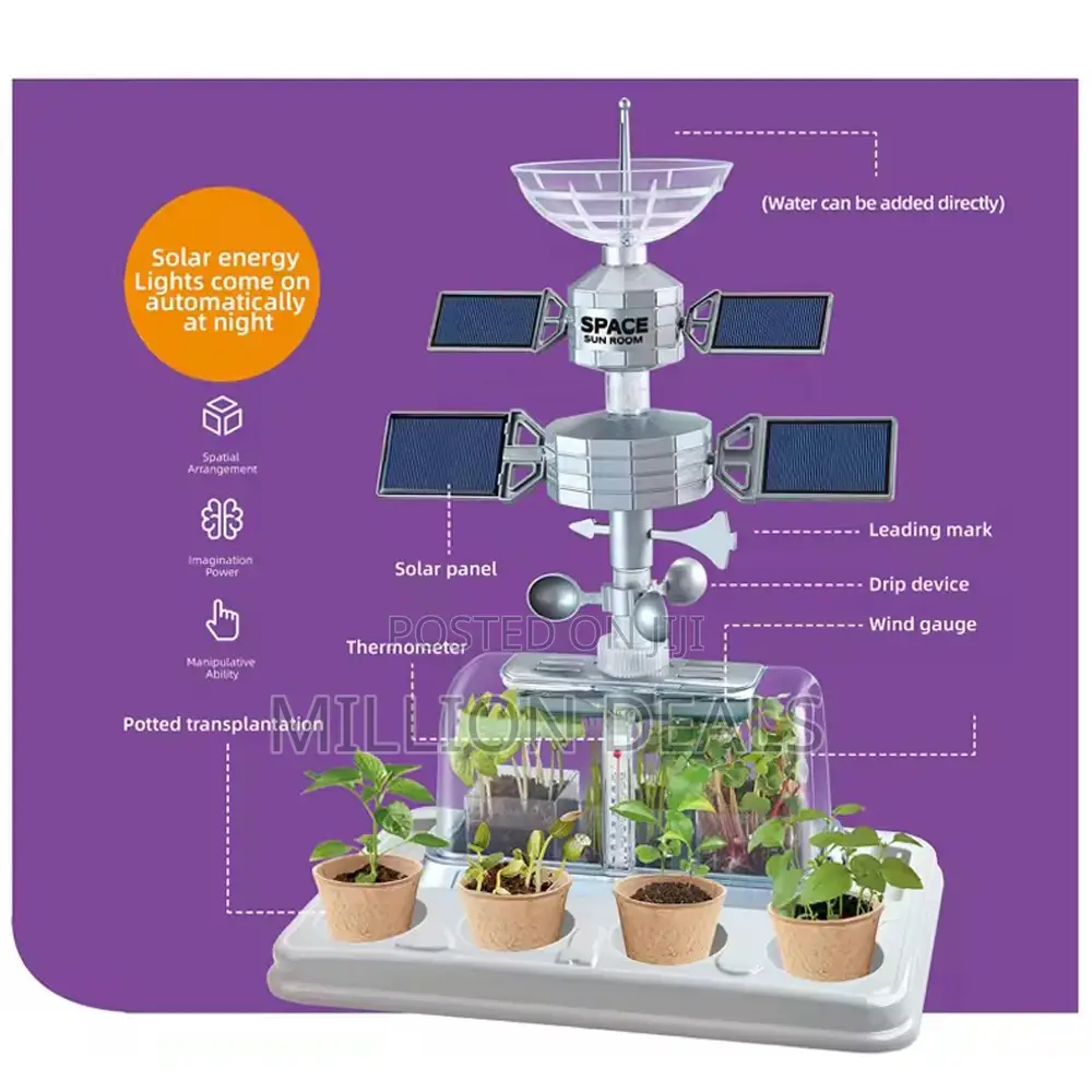 Space Plant Educational Experiment Kids Toy Ages 3+