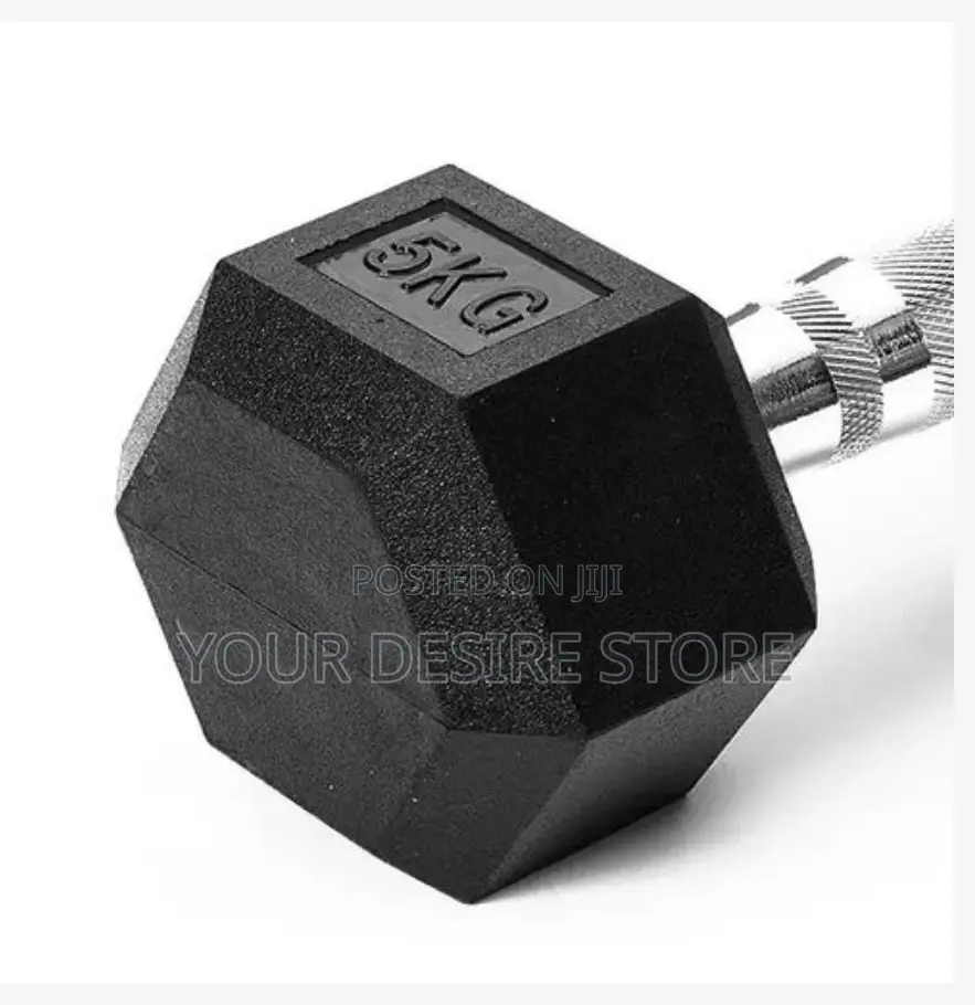 Professional 5kg(X2) Hexagonal Dumbbell Set(10kg Total)