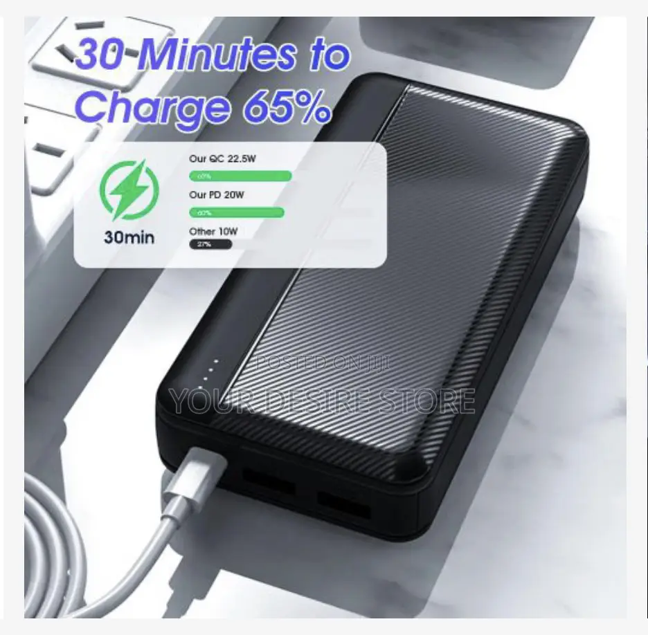 Easypie Easypie 20000mah Dual Fast Charge 64w Type-C Power Bank