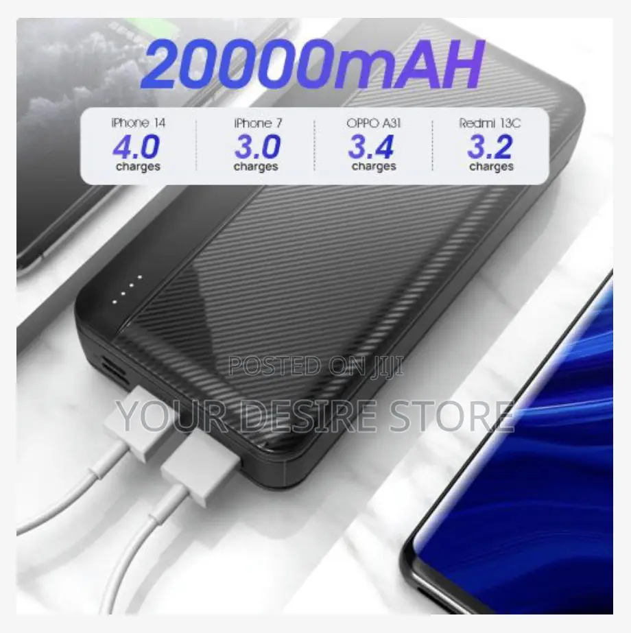 Easypie Easypie 20000mah Dual Fast Charge 64w Type-C Power Bank