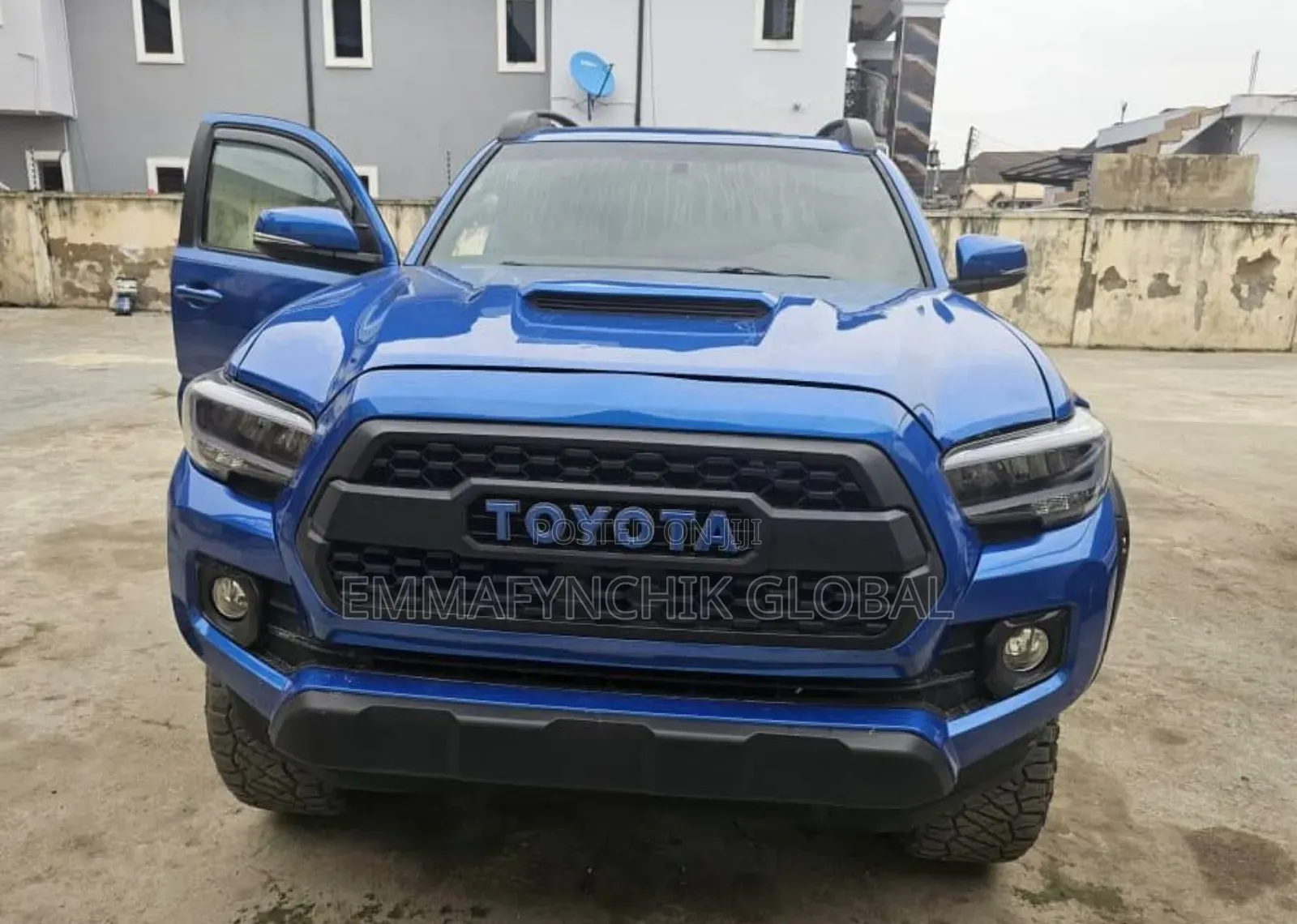Toyota Tacoma Limited 2017 Blue