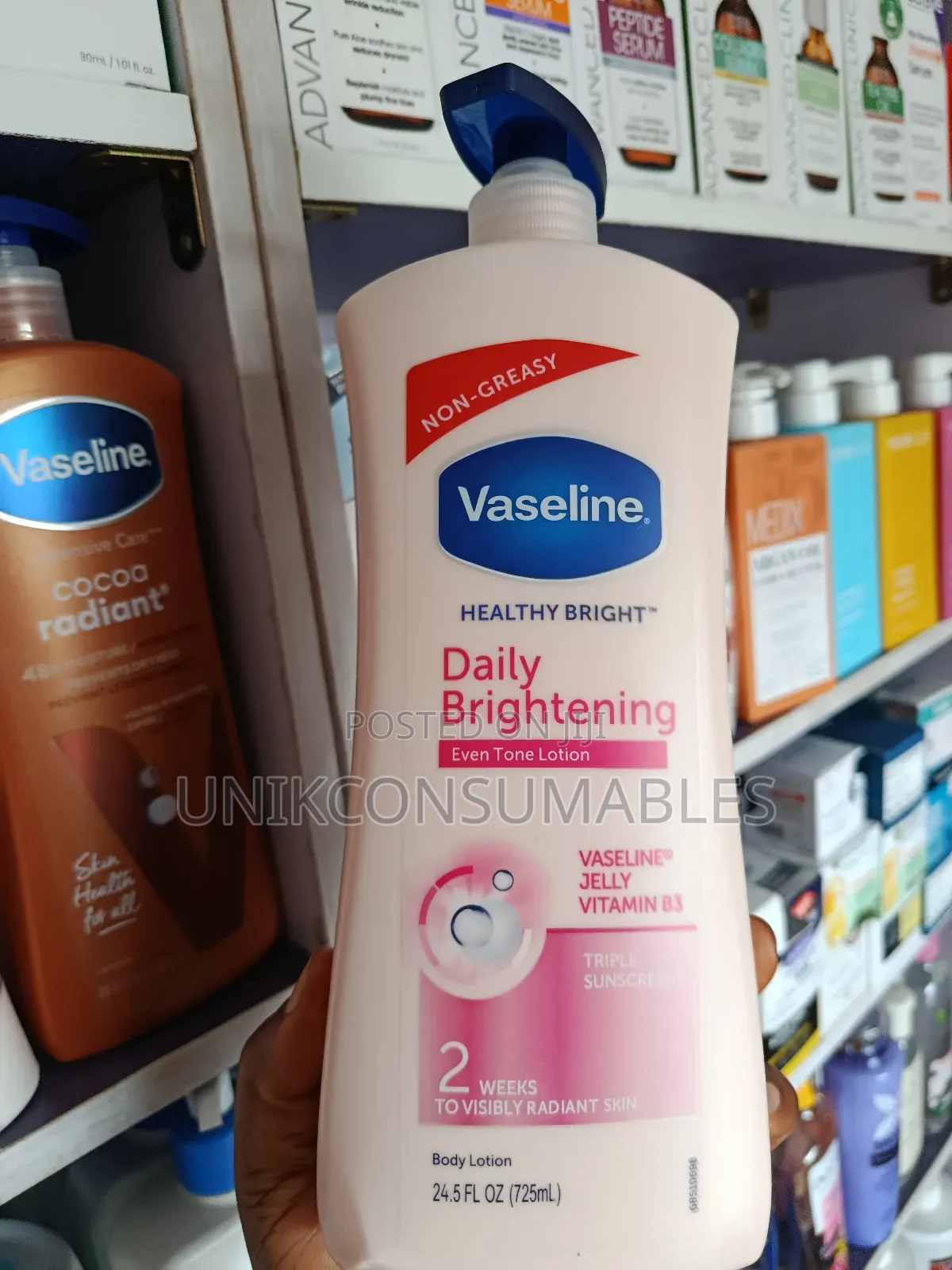 Vaseline Daily Brightening Even Tone Lotion 725ml
