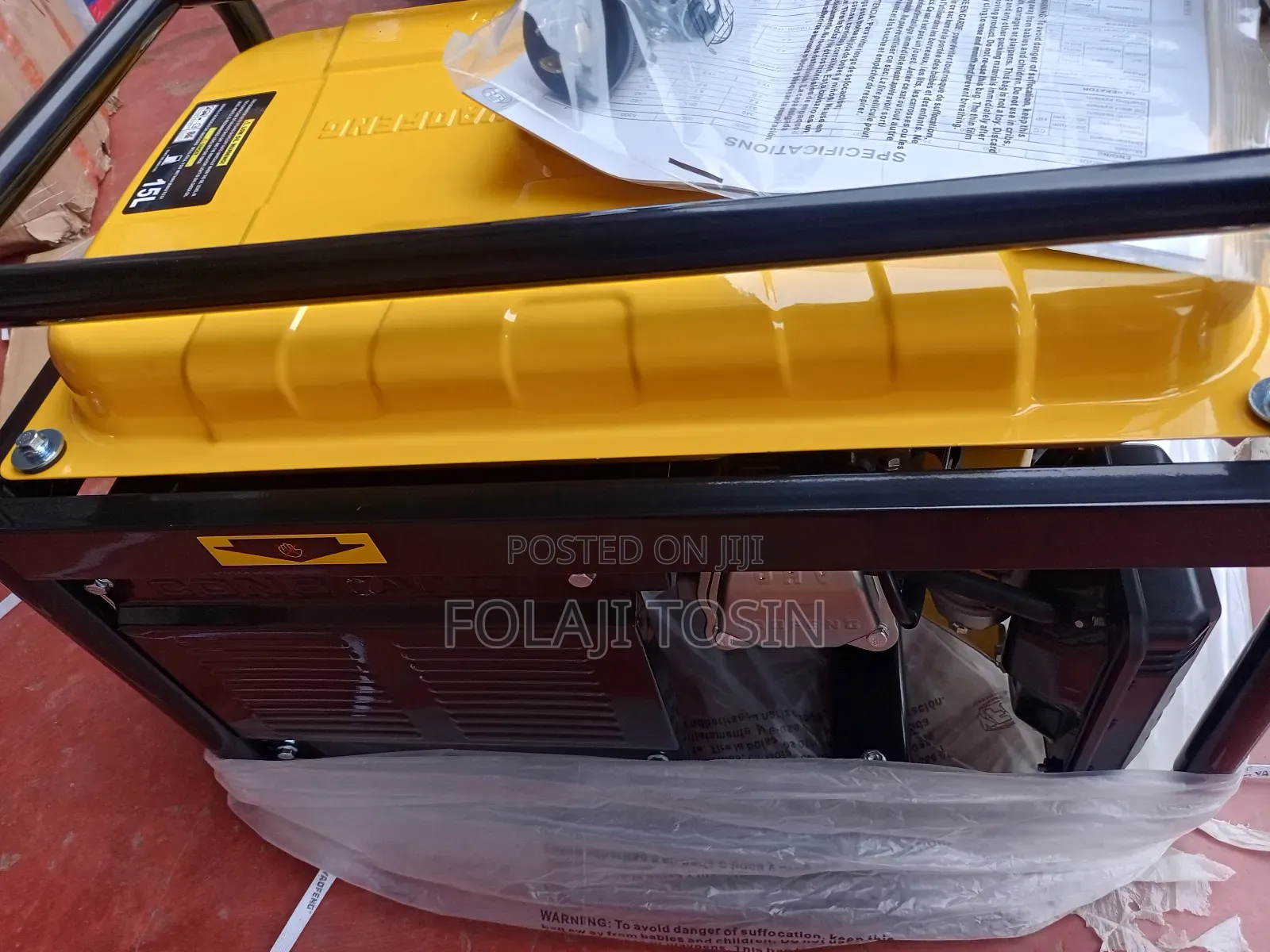 Elepaq Sv6800 4.5kva Generator