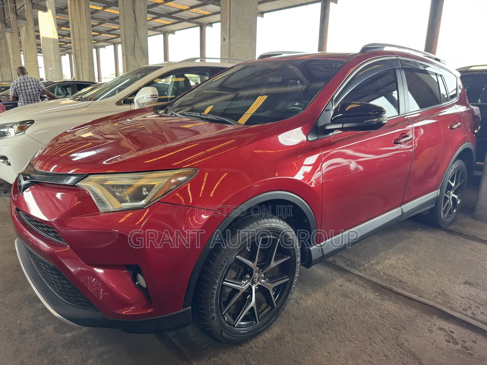 Toyota RAV4 SE AWD (2.5L 4cyl 6A) 2016 Red