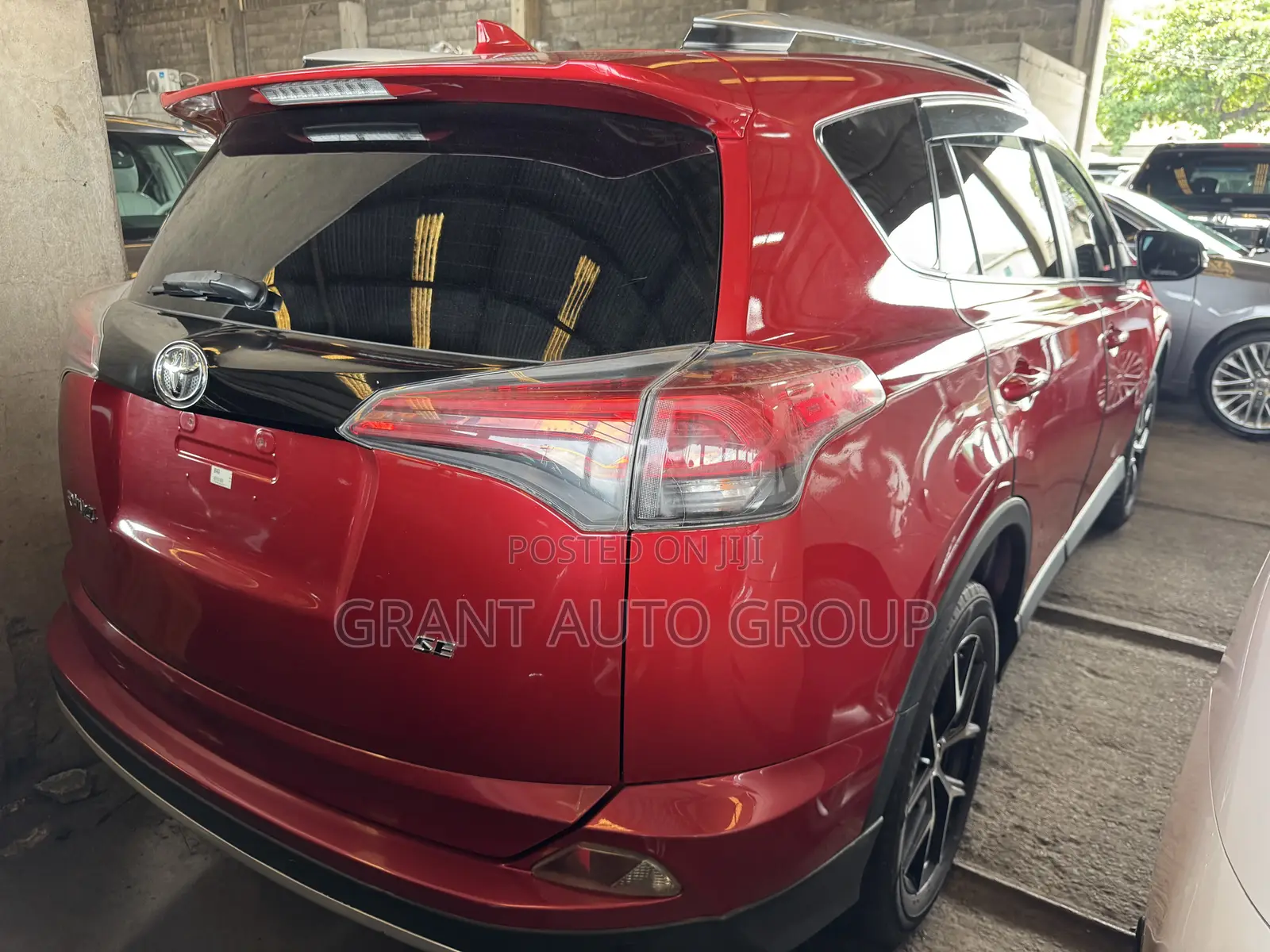 Toyota RAV4 SE AWD (2.5L 4cyl 6A) 2016 Red