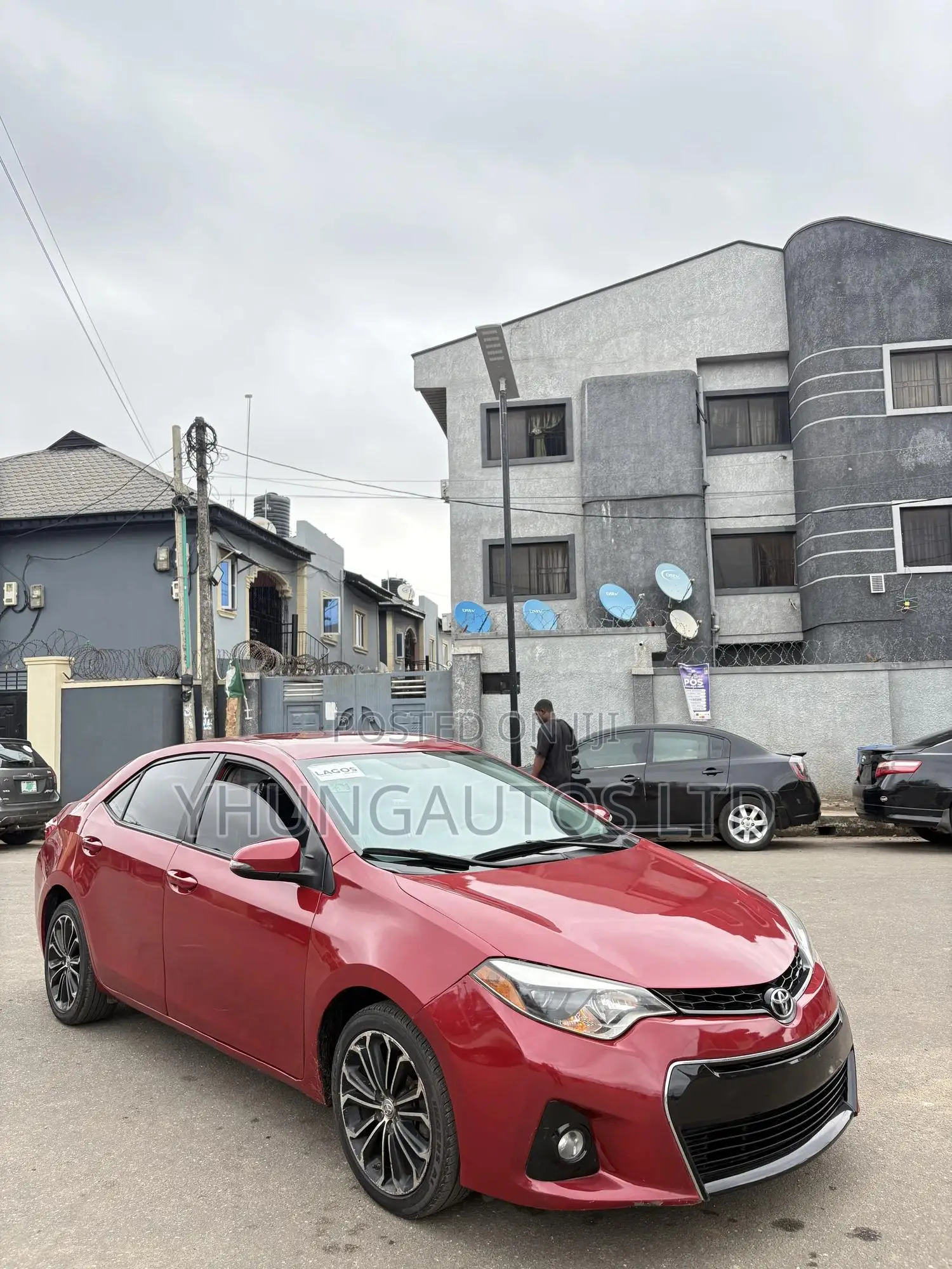 Toyota Corolla S Plus 4dr Sedan (1.8L 4cyl CVT) 2015 Red