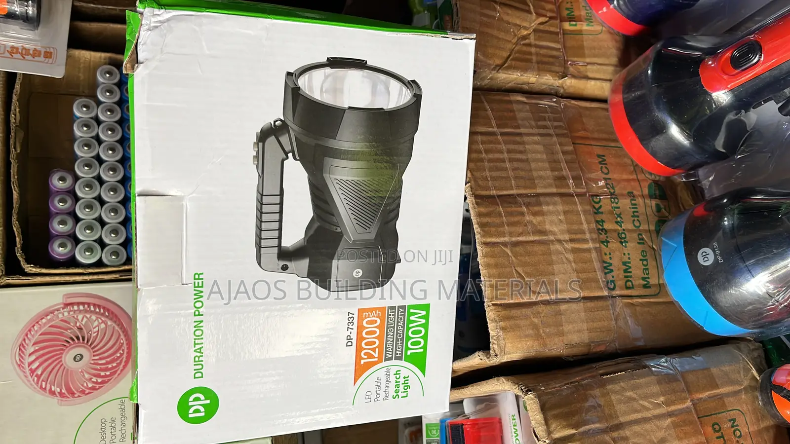 12000 Mah Rechargeable Light