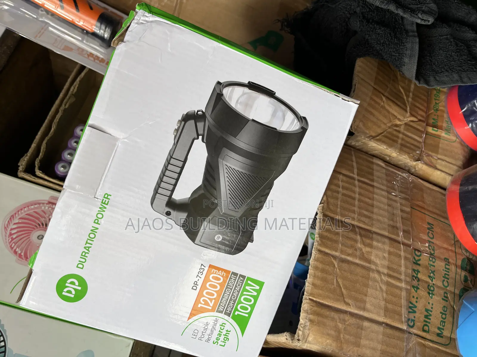 12000 Mah Rechargeable Light