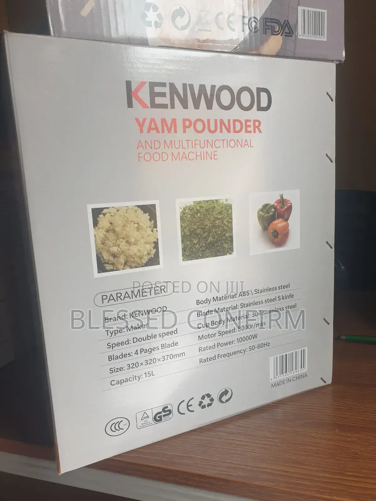 Original Kenwood Yam Pounder 15liter With Warranty