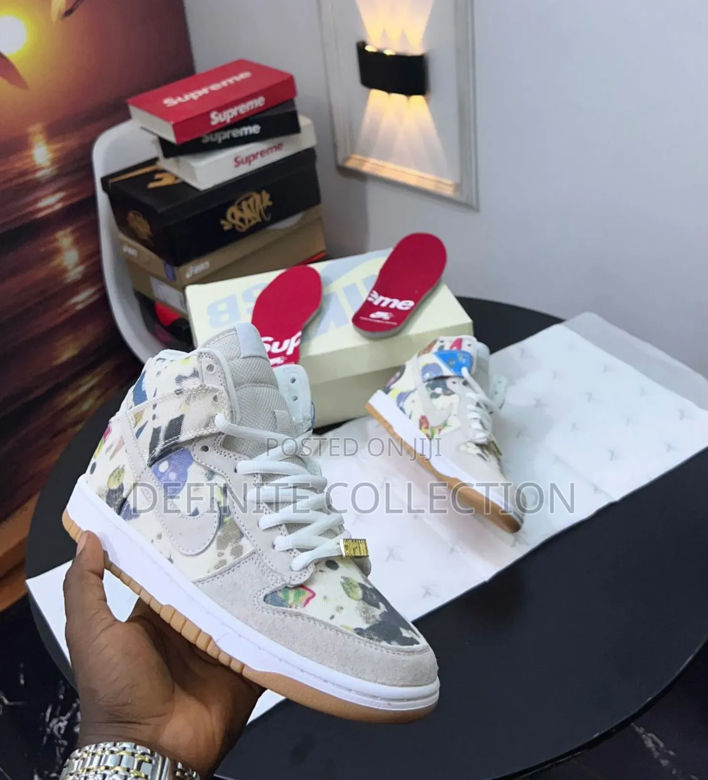 Nike Sb Dunk × Supreme Rammellze Luxury Sneakers