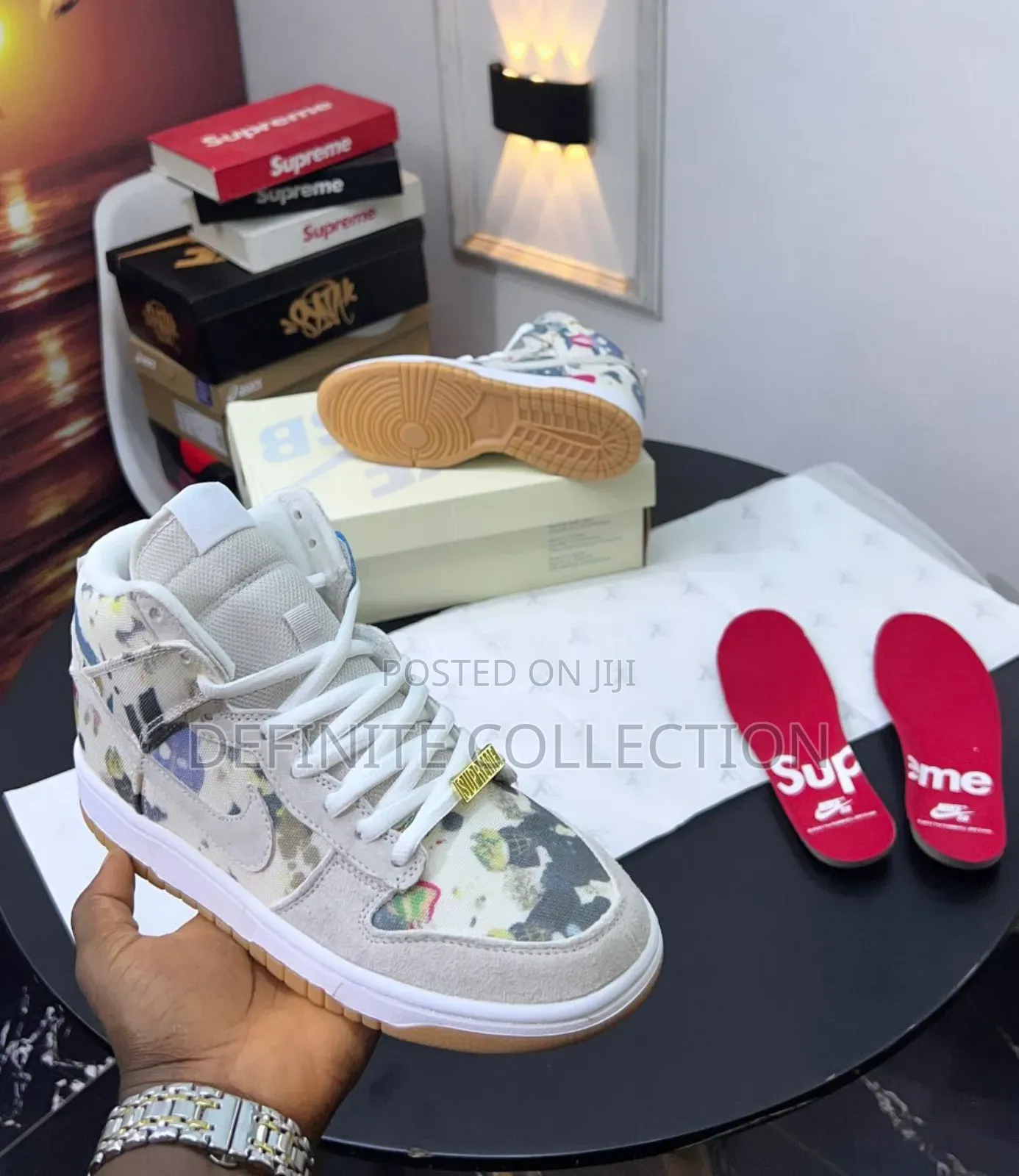 Nike Sb Dunk × Supreme Rammellze Luxury Sneakers