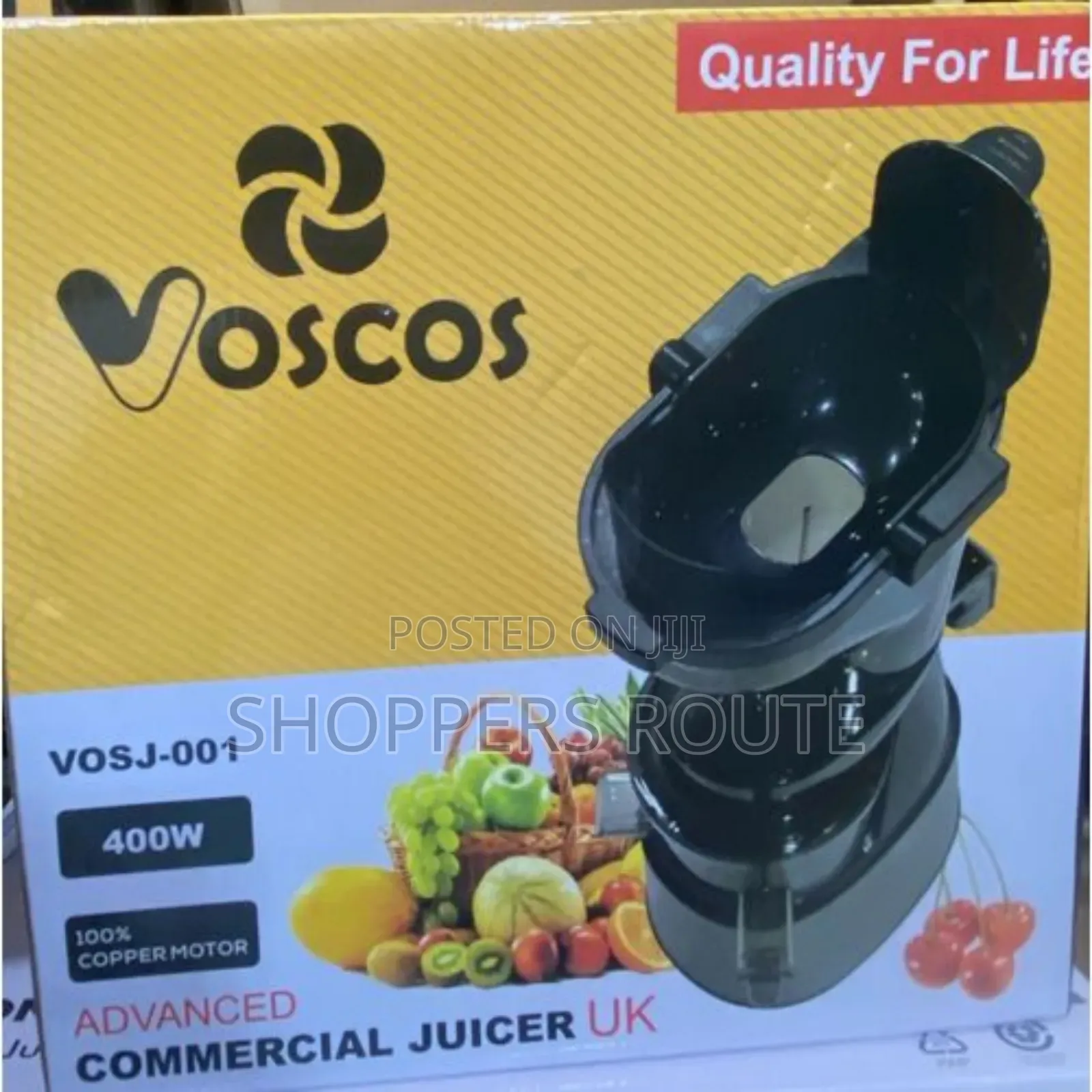 Vosco Commercial Juicer Vosj 001