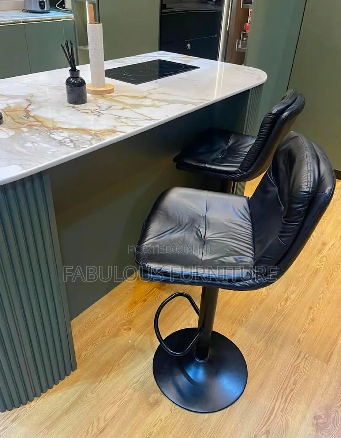 Bar Stool (Swivel and Adjustable) Available as Seen