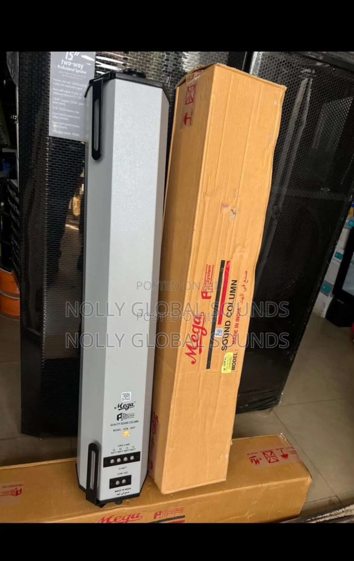 Mega 30 Watts Scm-30xt P.A. Column Speaker