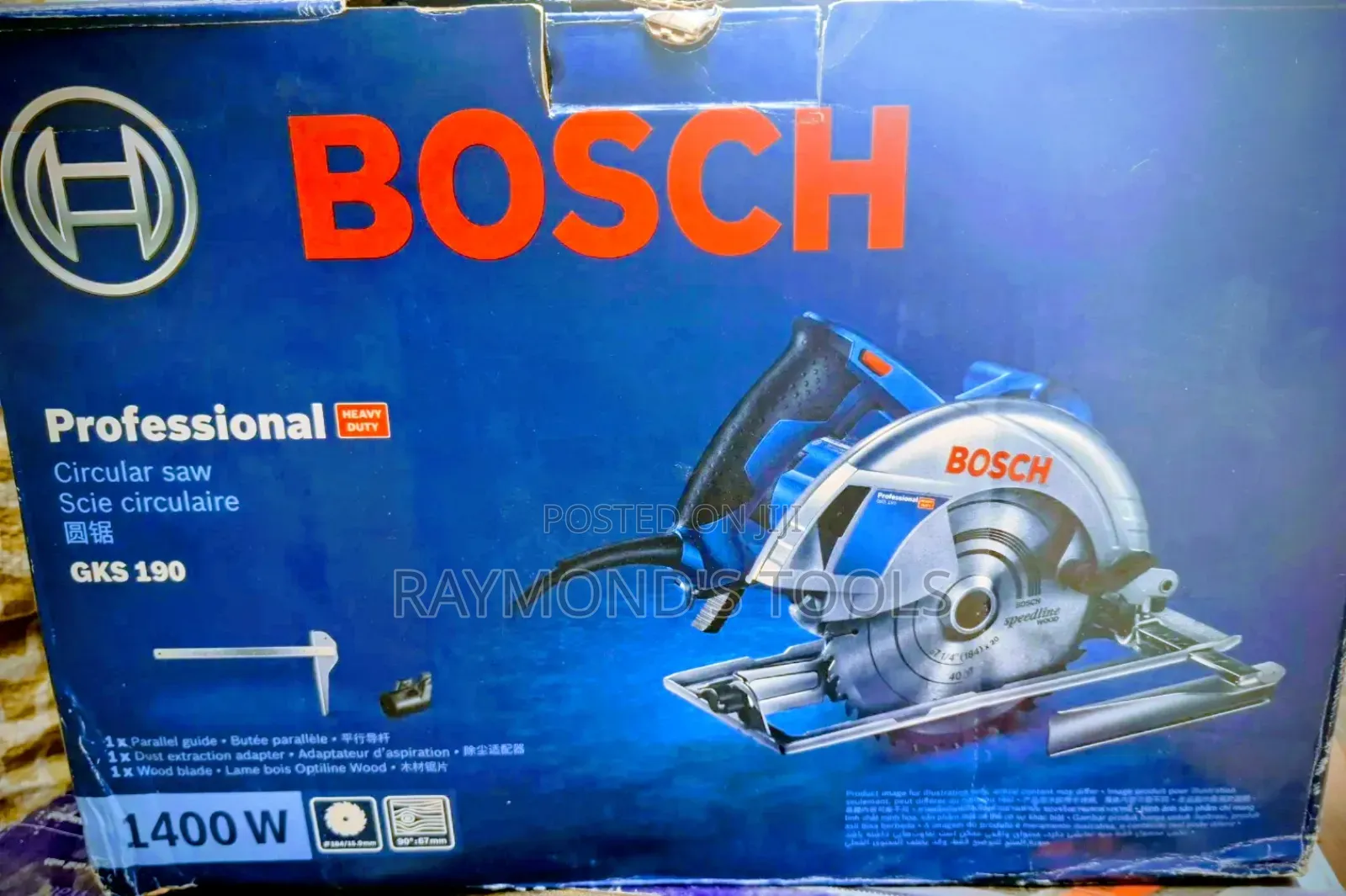 GKS 190 Bosch 1⁄4" Circular Saw Machine
