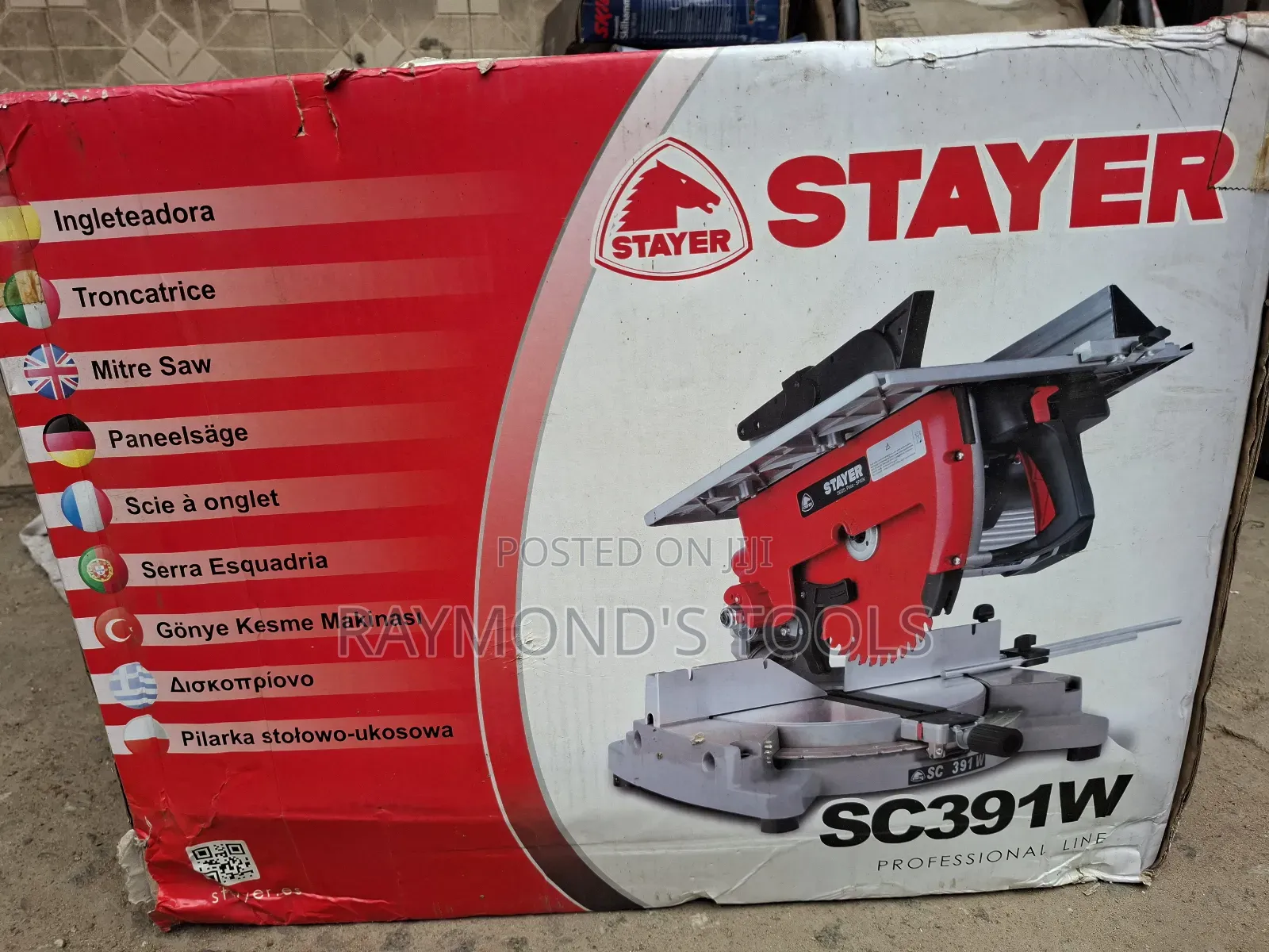 Multifunctional 12inch Mitre Saw Machine Stayer Sc391w