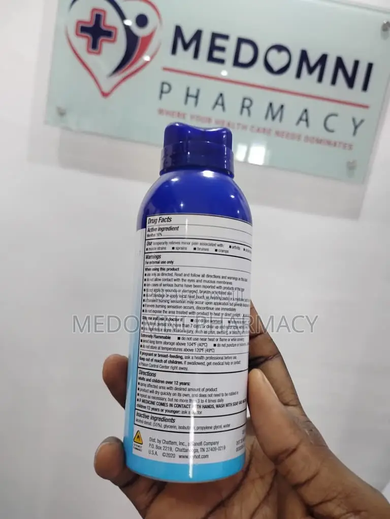 Icy Hot Original Pain Relief Dry Spray 4 Oz
