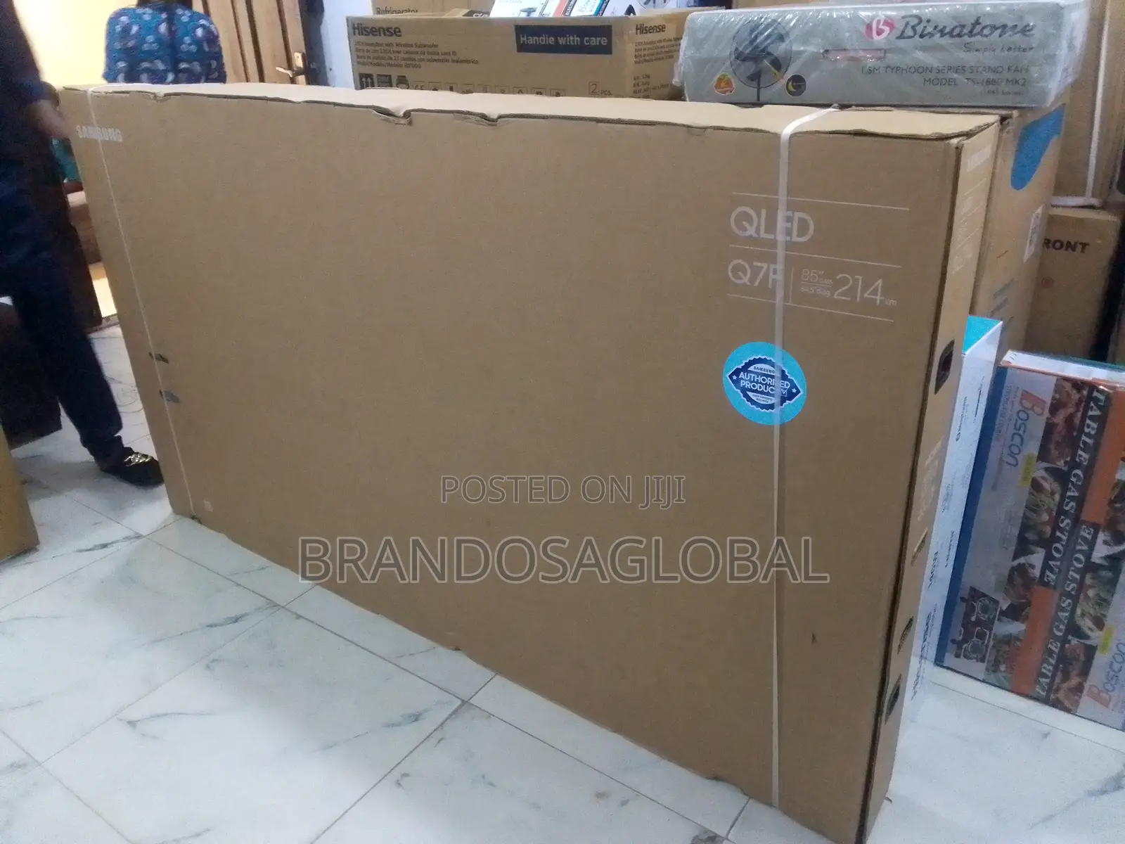 Samsung 85 Inch Qled Tv With Voice Control Ai Upscaling