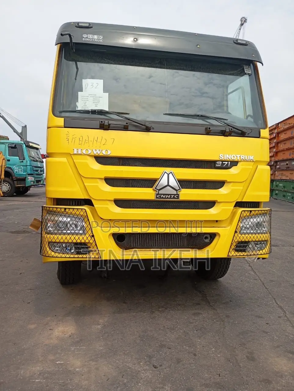 Howo Mixer Truck 2017 Yellow