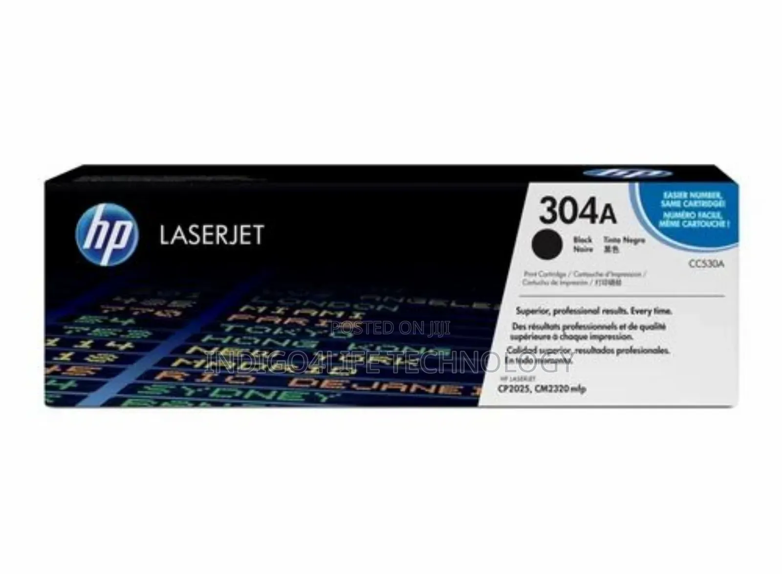 Hp 304a Laserjet Toner Black Magenta Cyan Yellow
