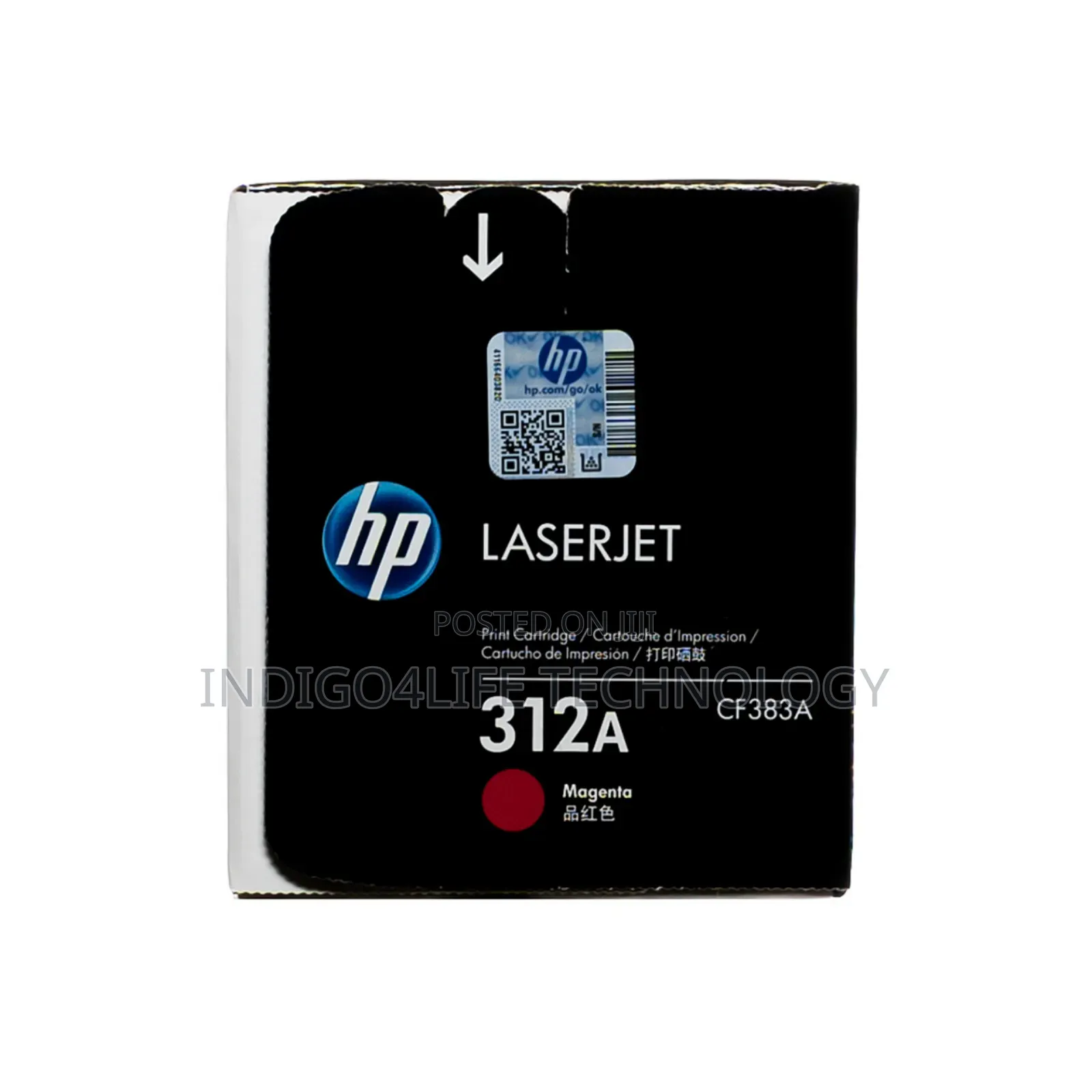 Hp 312a Laserjet Toner Black Magenta Cyan Yellow