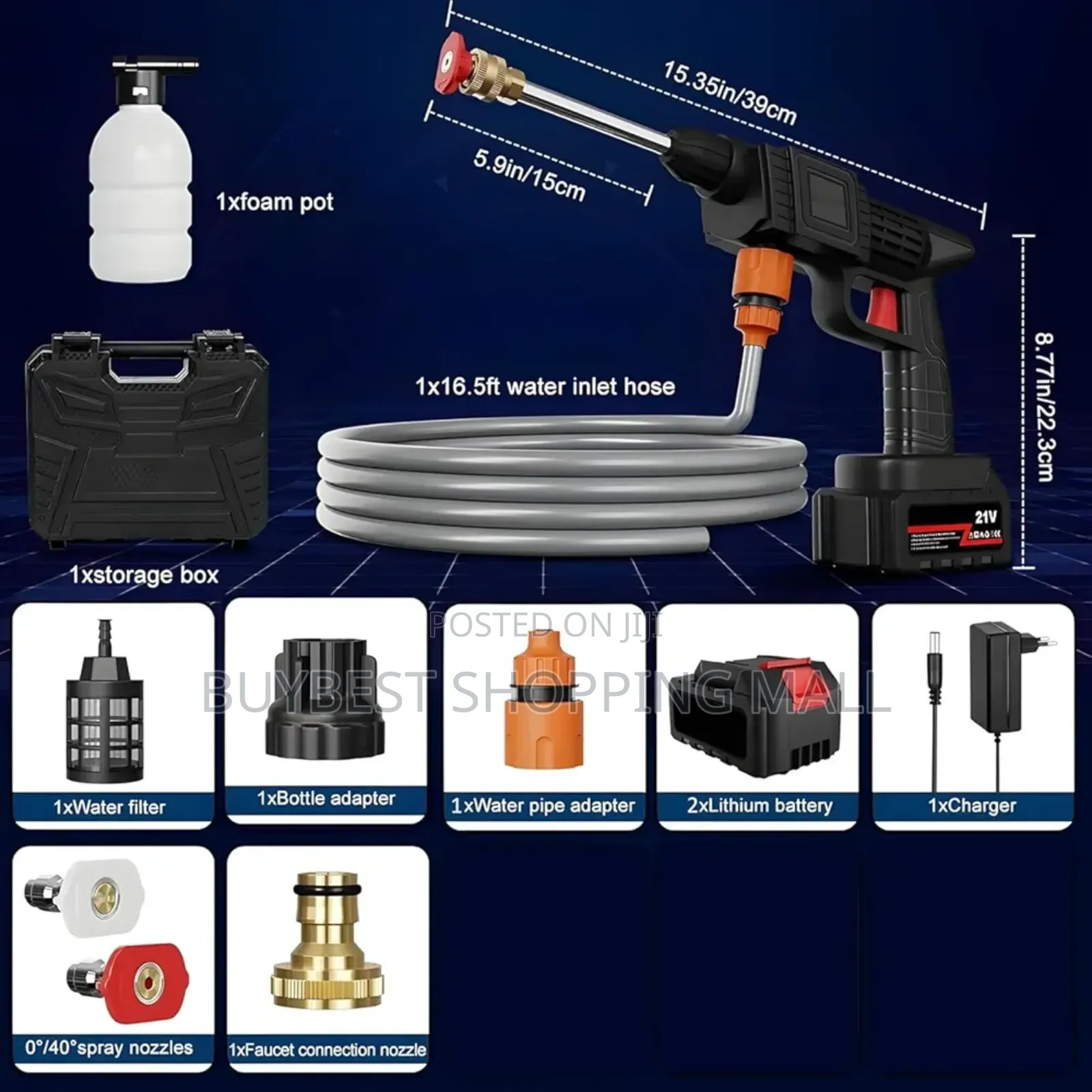 Rechargeable Pressure Washer