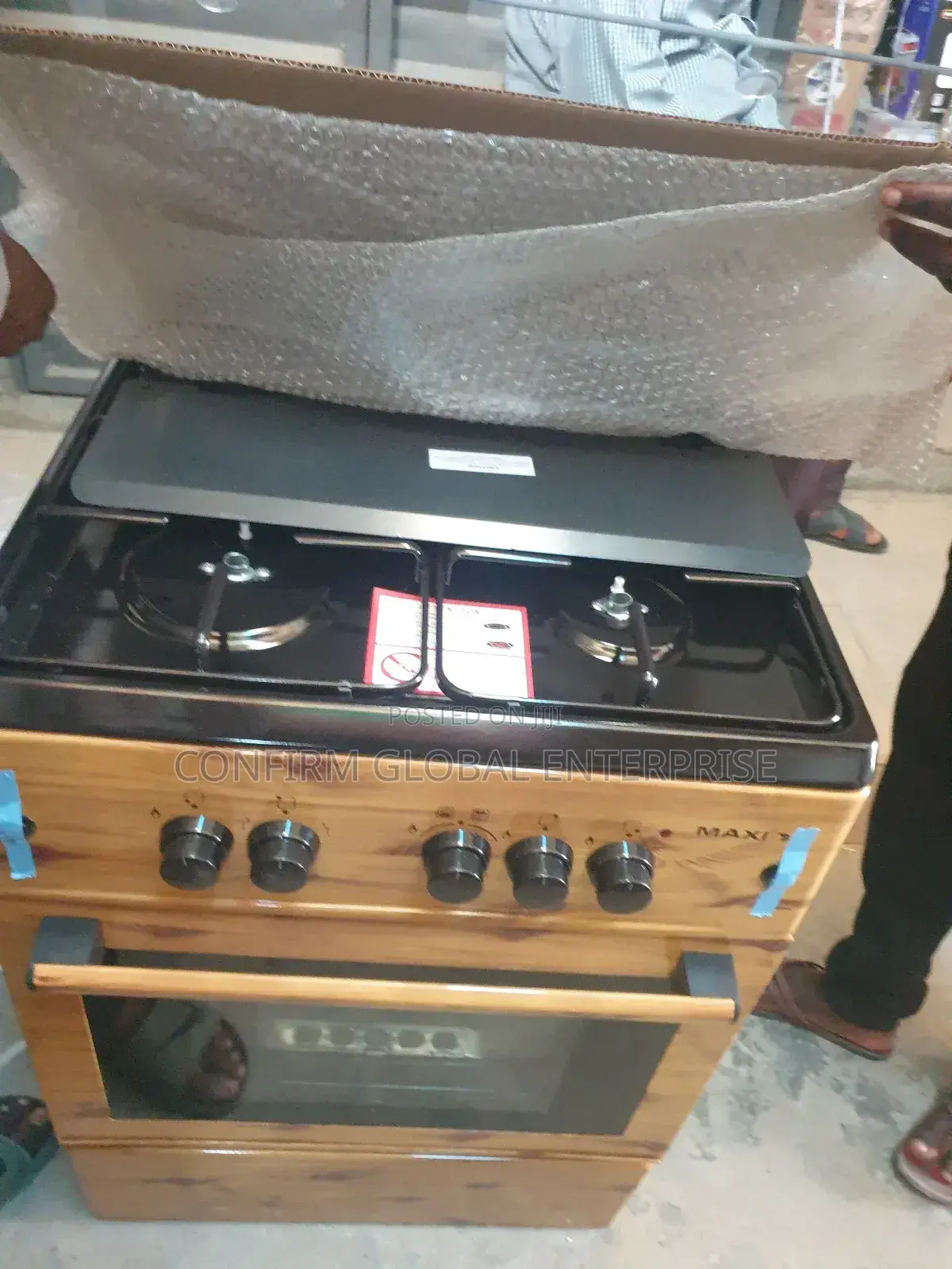 Original 60×60 Maxi Gas Cooker 3 Gas 1 Electric