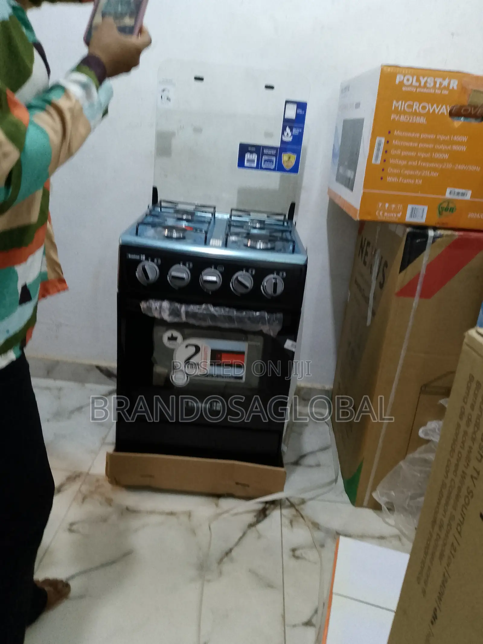 Scanfrost Gas Cooker Sfc5401b – Perfect for Home Use