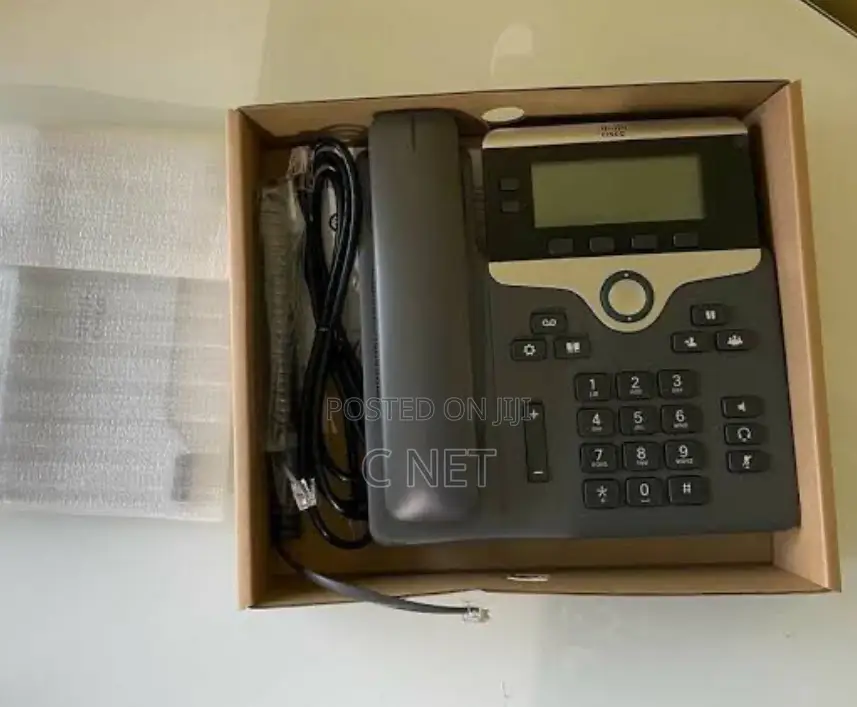 Cisco 2-line Ip Phone 7821-3pcc-k9 With Multiplatform Phone Firmware