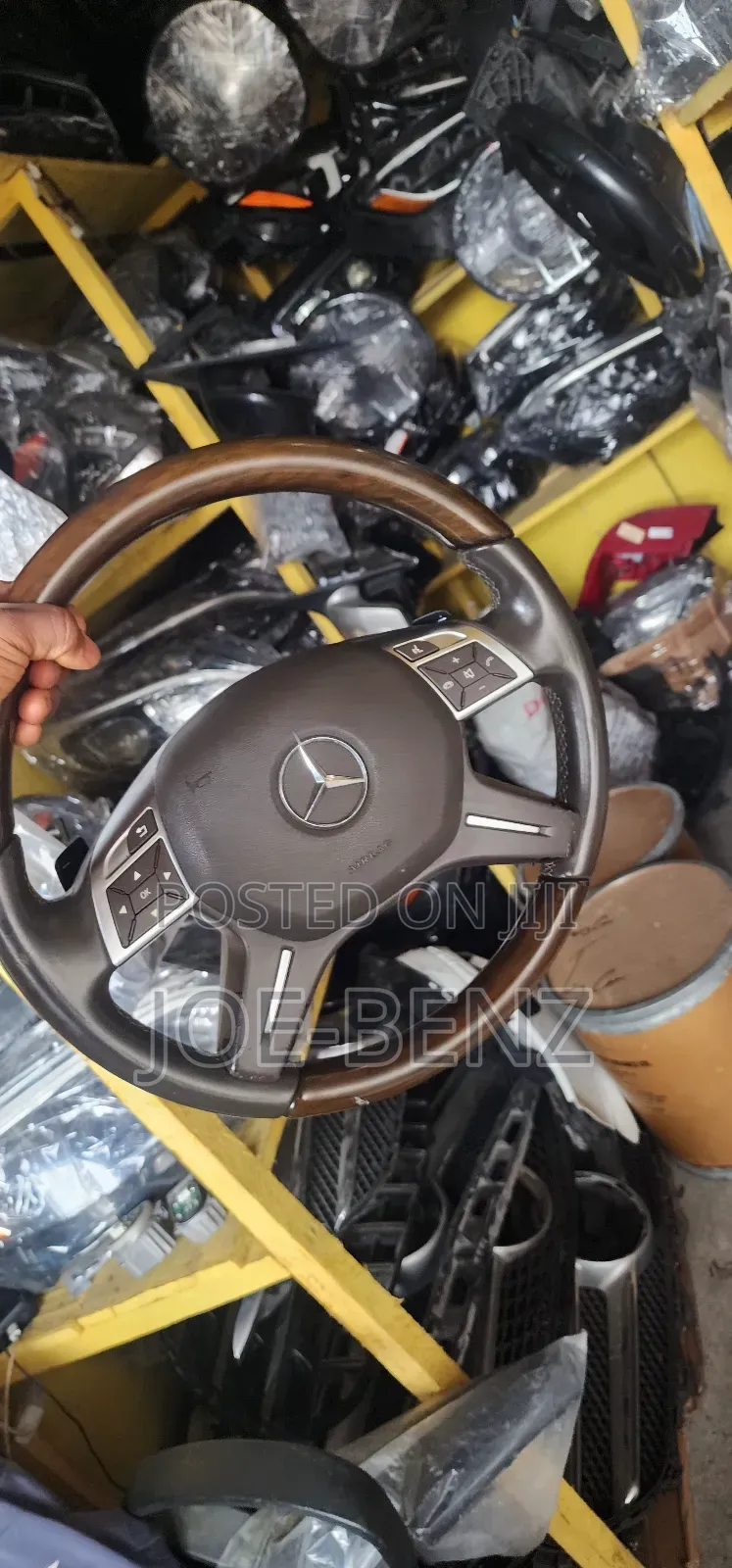 Ml350 2013 Complete Steering Wheel With Formica