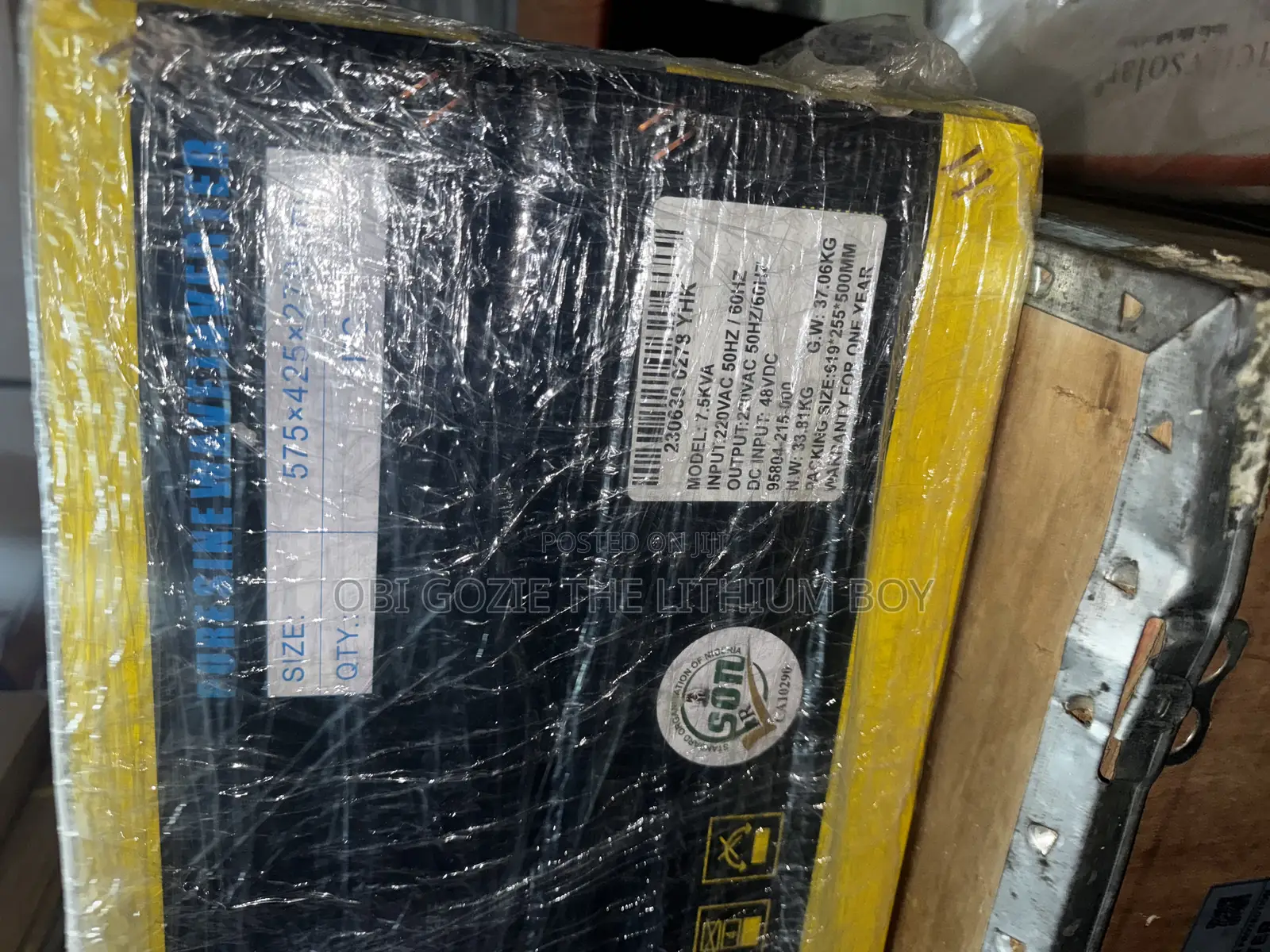 7.5kva 48v Yohako Solar Pure Sine Wave Transformer Base Inverter