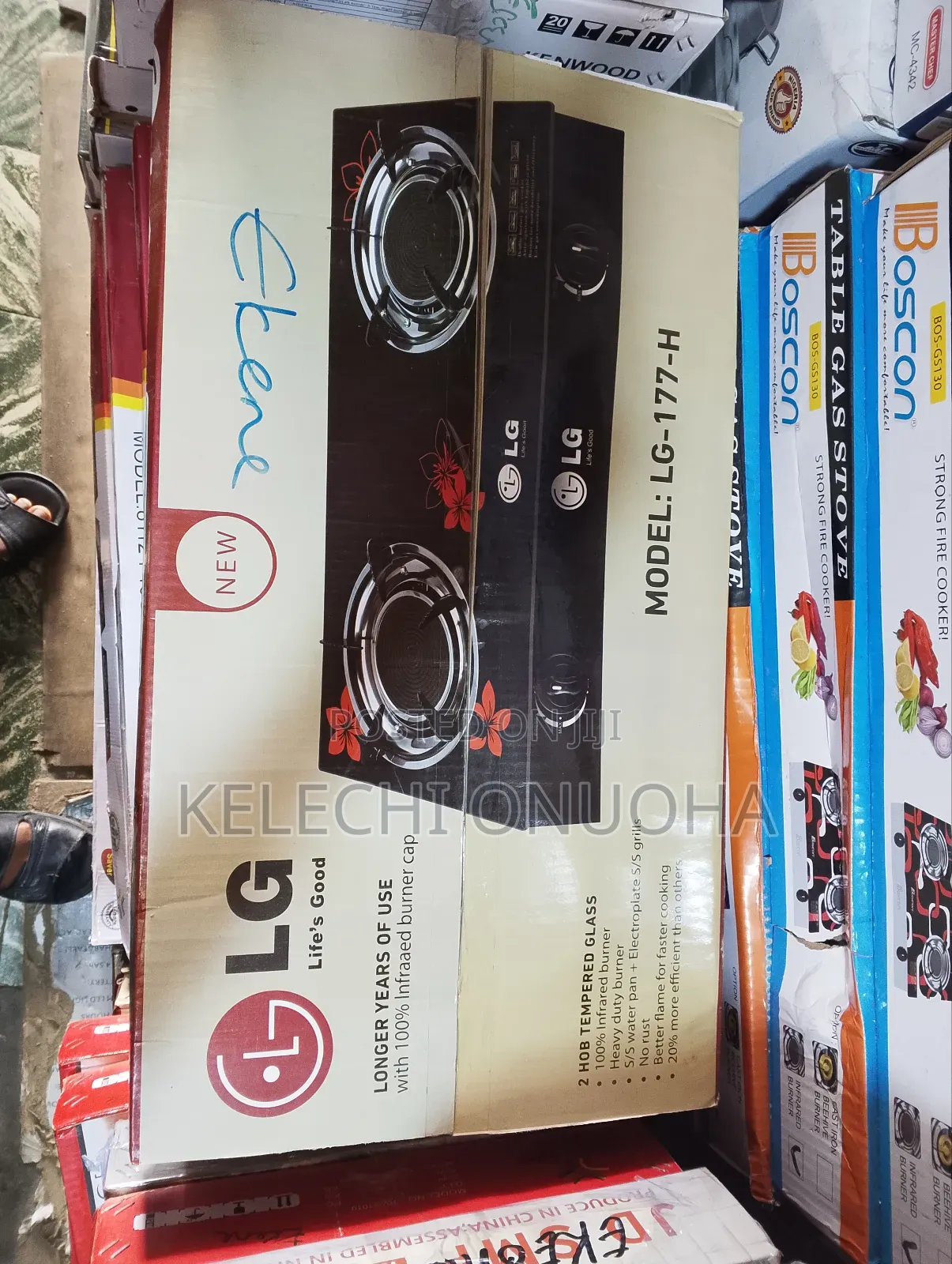 Lg Table Cooker With Hot Plates Burner Gas Saver