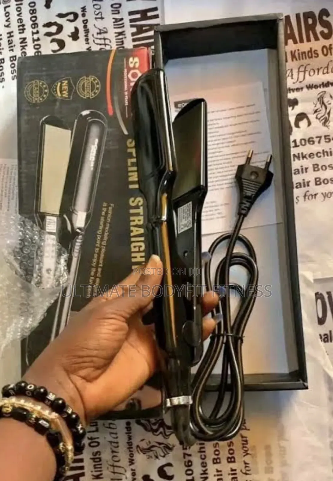 Brand New Sonar Sn-283 Splint Straight Hair Straightener