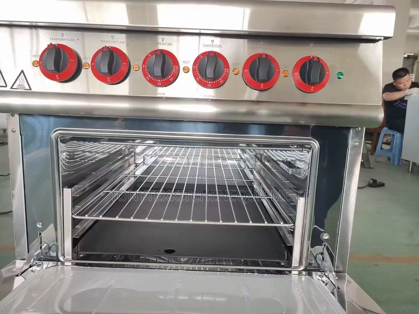 Industrial Electric Cooker With Oven