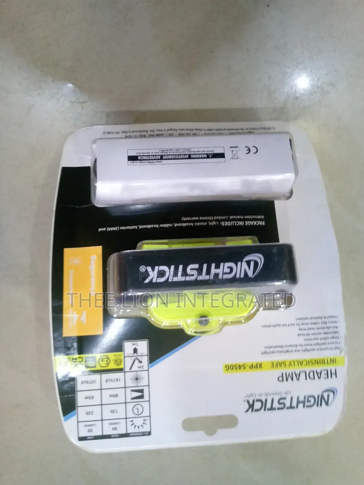 Nightstick Dicata Intrinsically Safe Low-profile Dual-light Headlamp