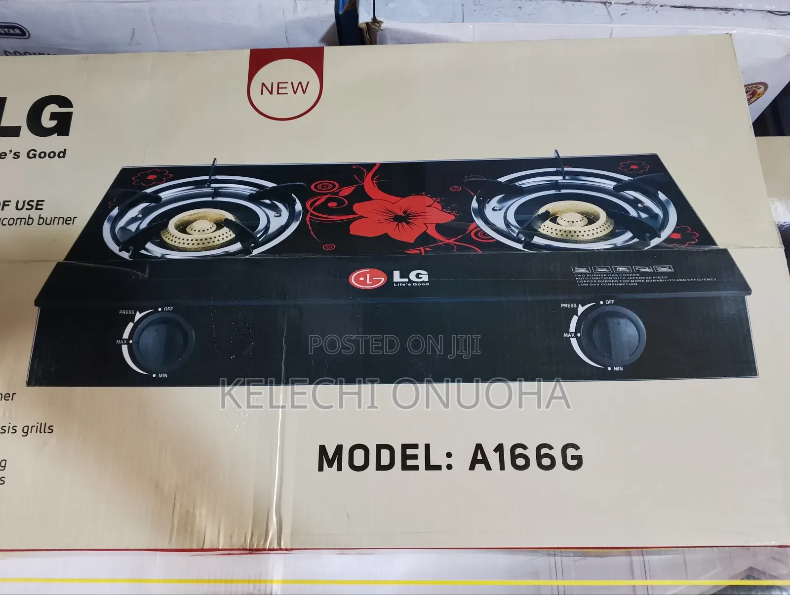 Lg Table Cooker With Brass Burner