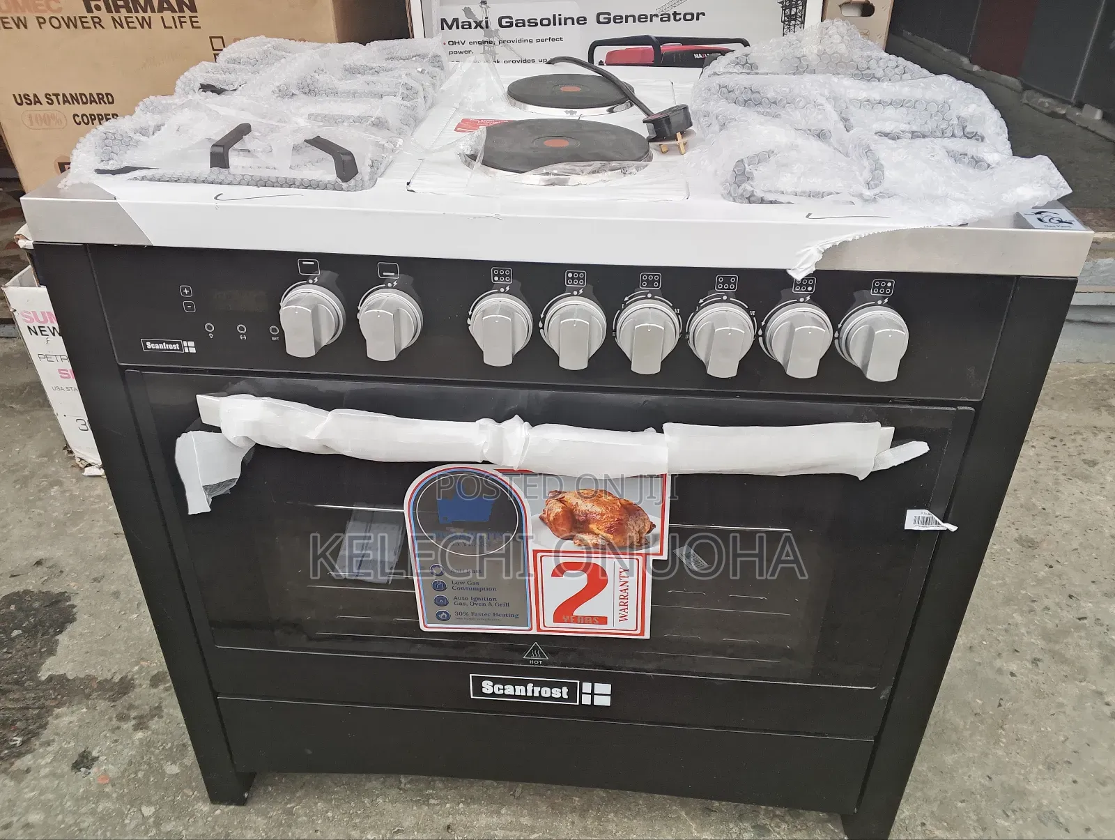 Scanfrost Six Burners Very Very Solid