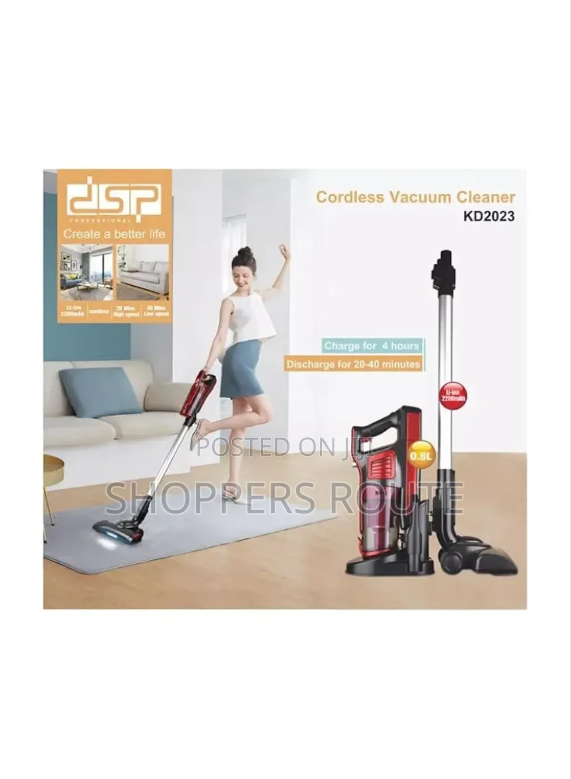 DSP Cordless Vacuum Cleaner Kd 2023